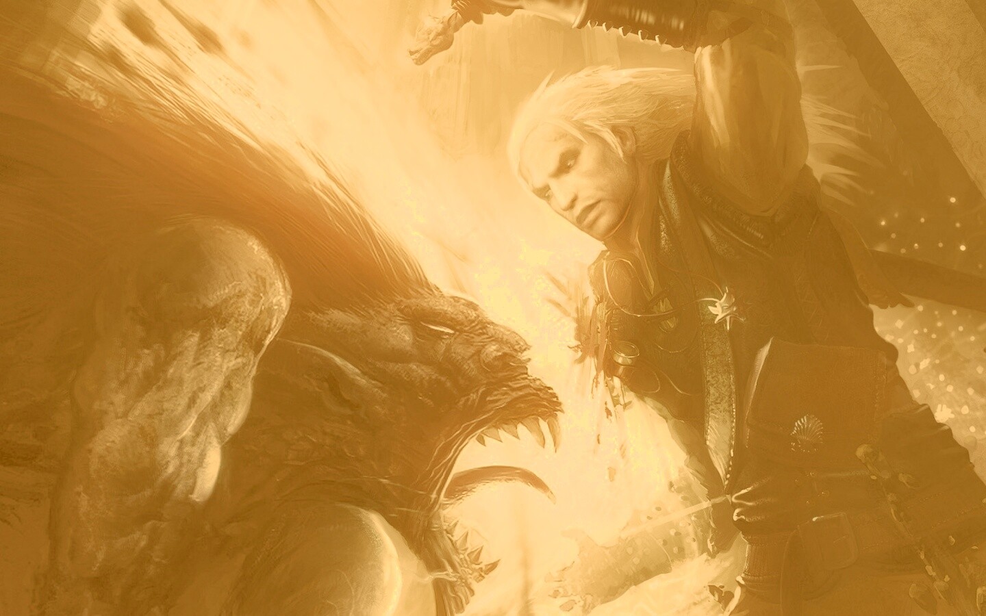 Эпизод из Ведьмака обои