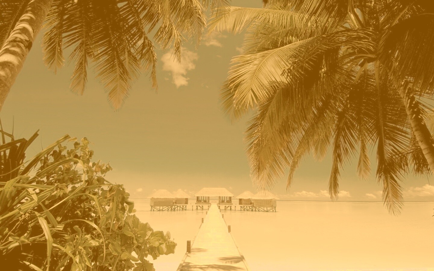 Солнечные мальдивы обои