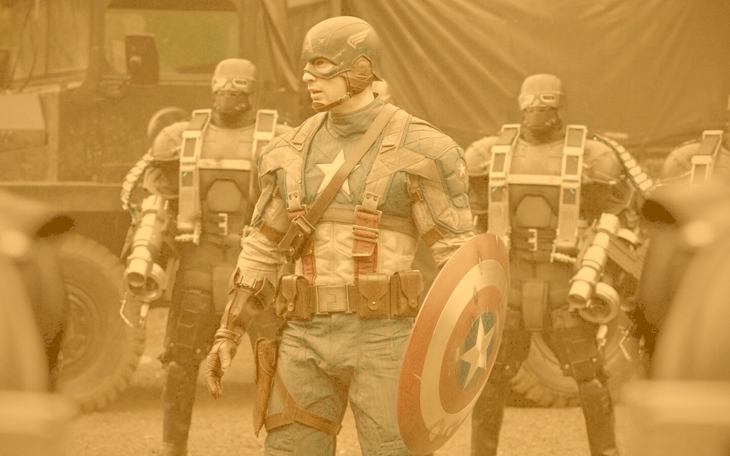 Капитан Америка обои