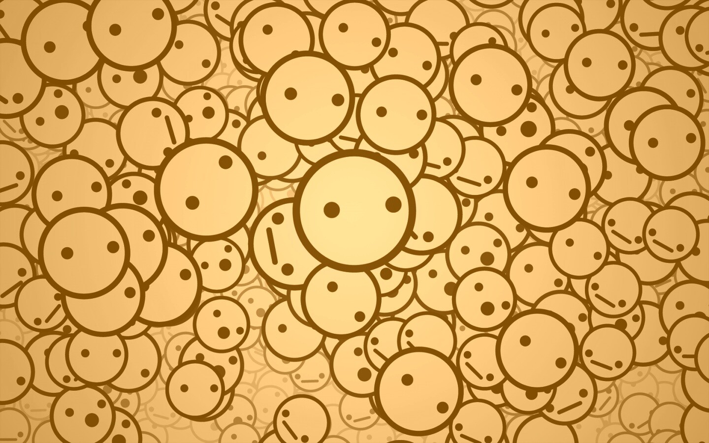 Фон из смайликов обои