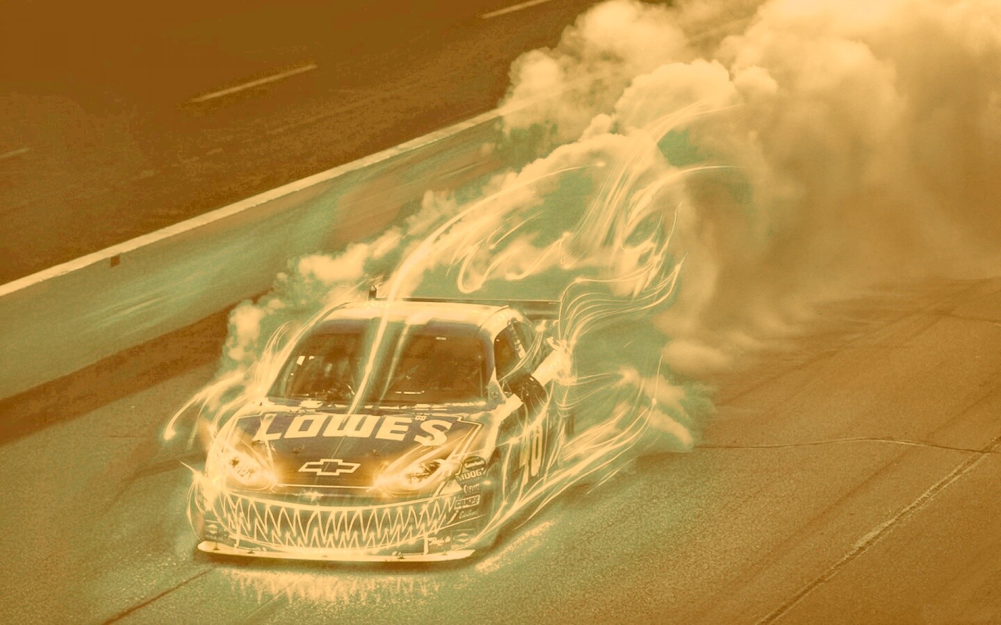 Дорожный монстр обои