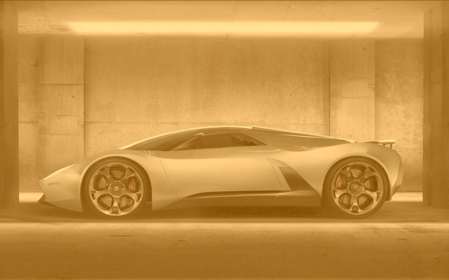 Lamborghini Insecta обои