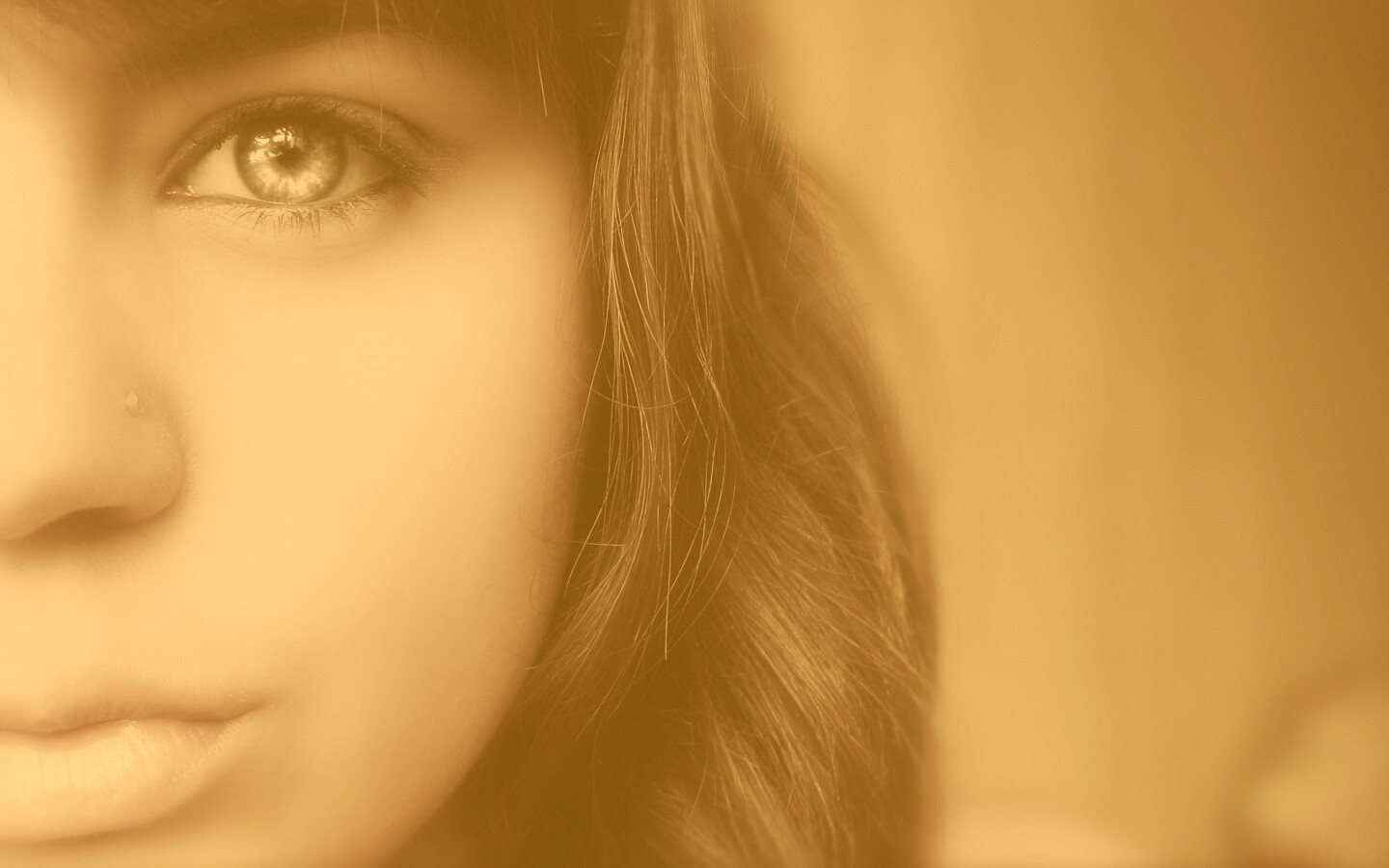 Лицо крупным планом обои