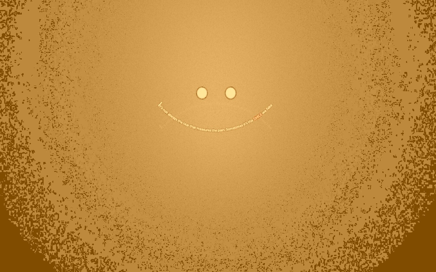 Веселый смайлик обои