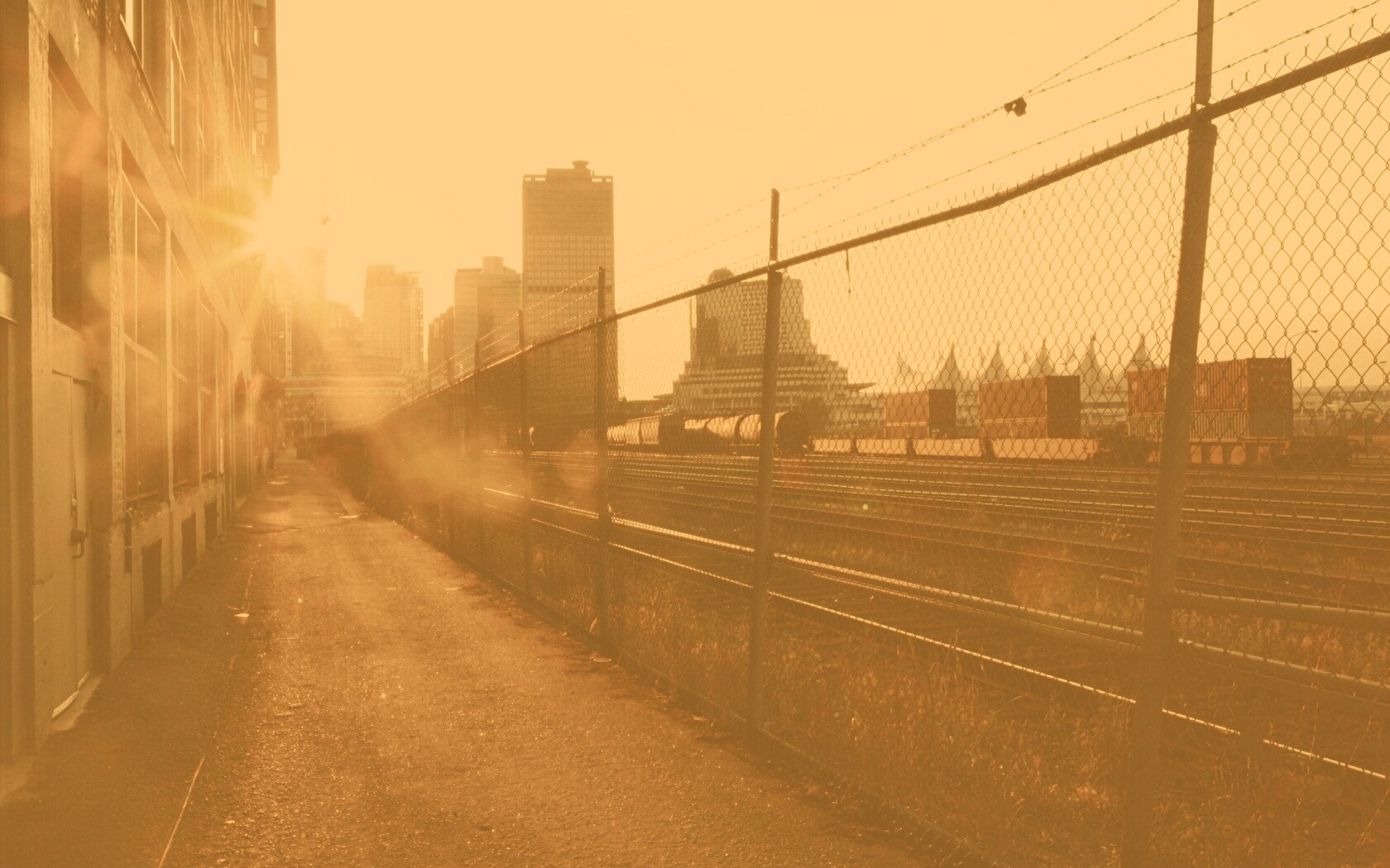 Железная дорога обои