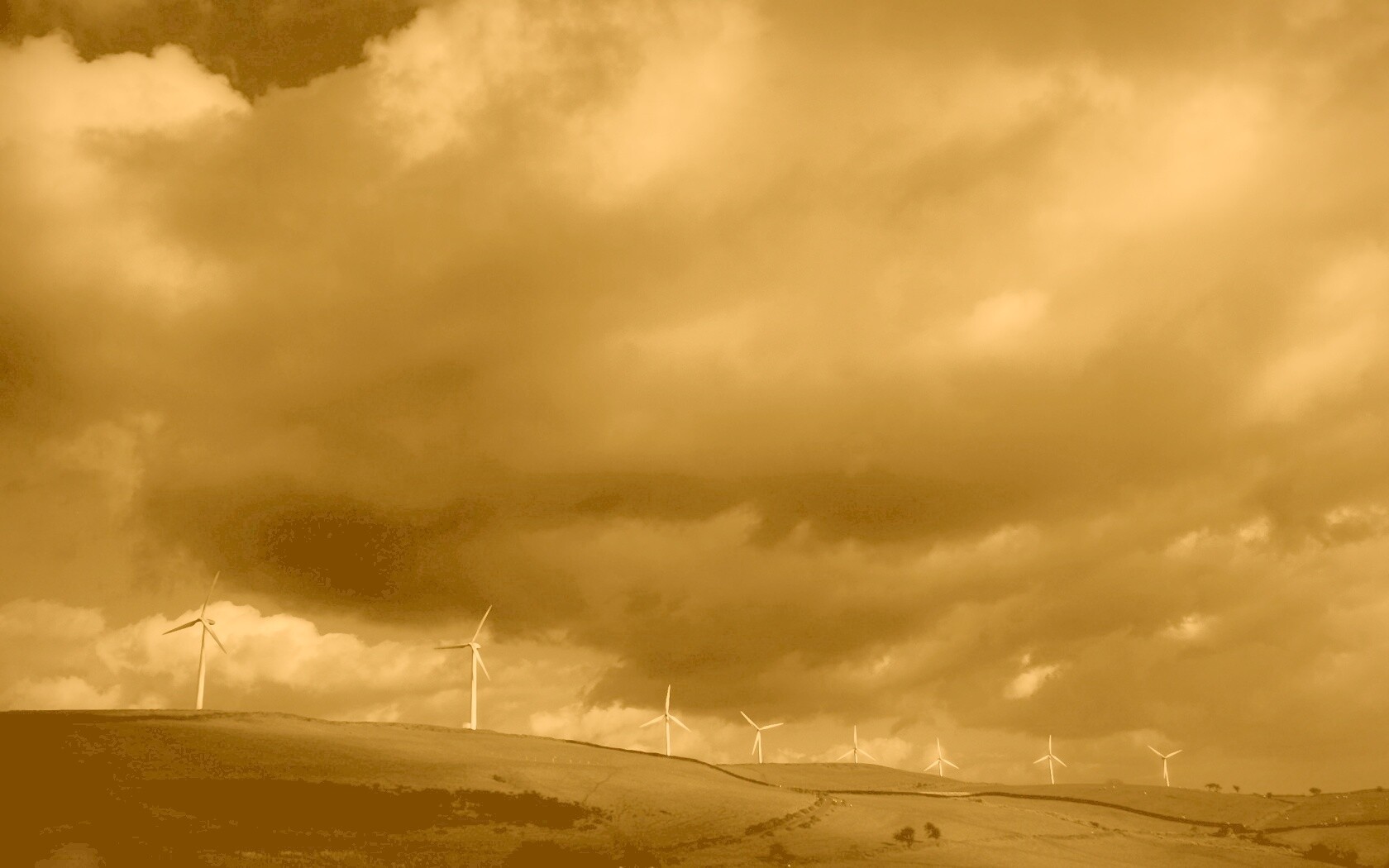Ветрянные электростанции обои