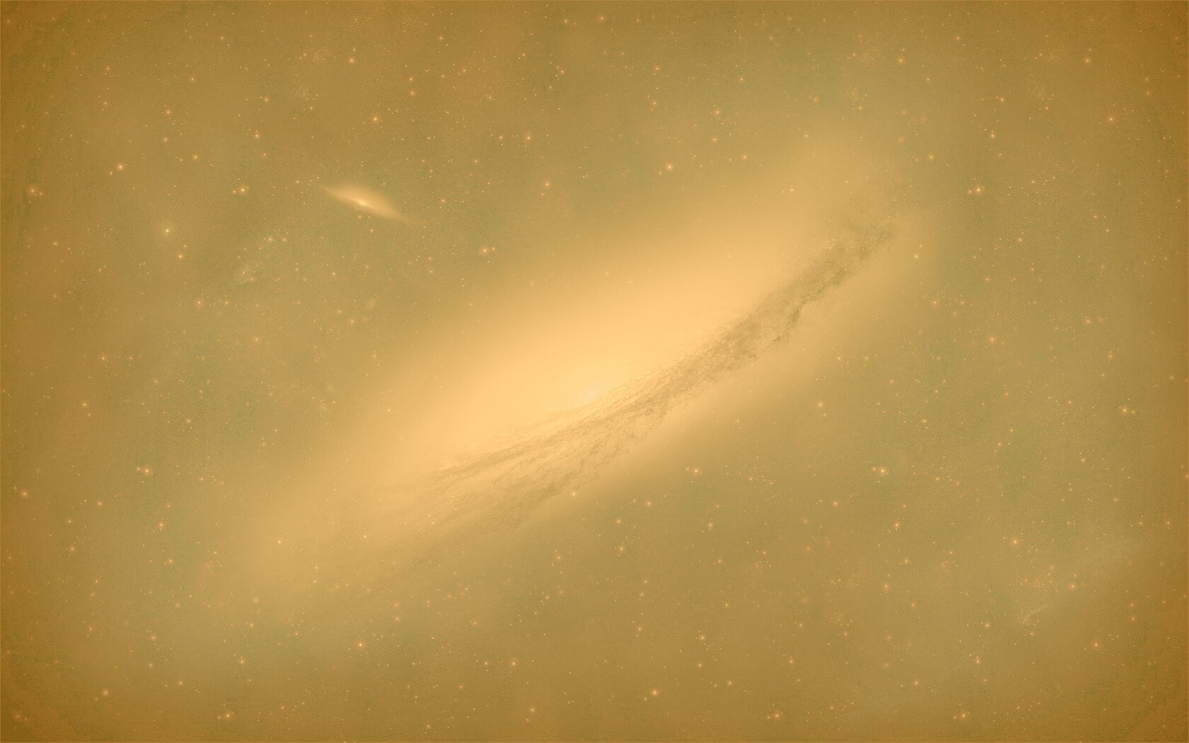 Вид на галактику обои