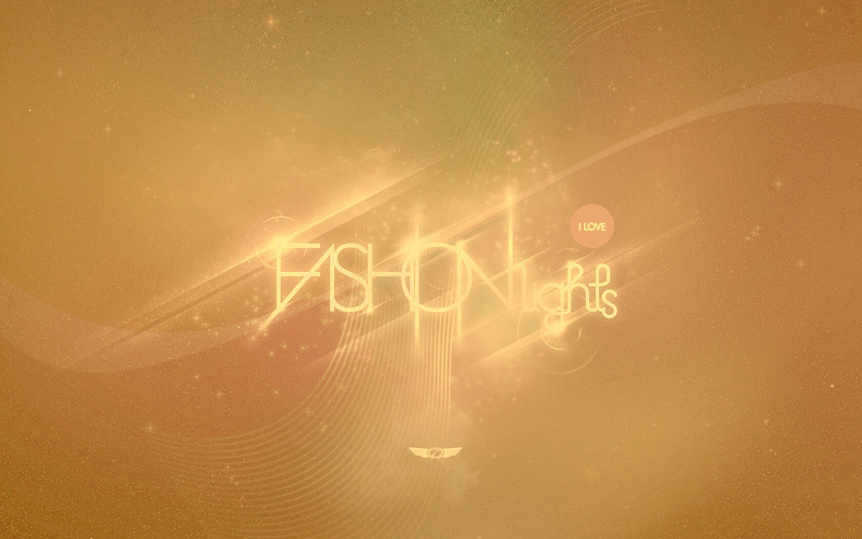 I love fashion lights обои