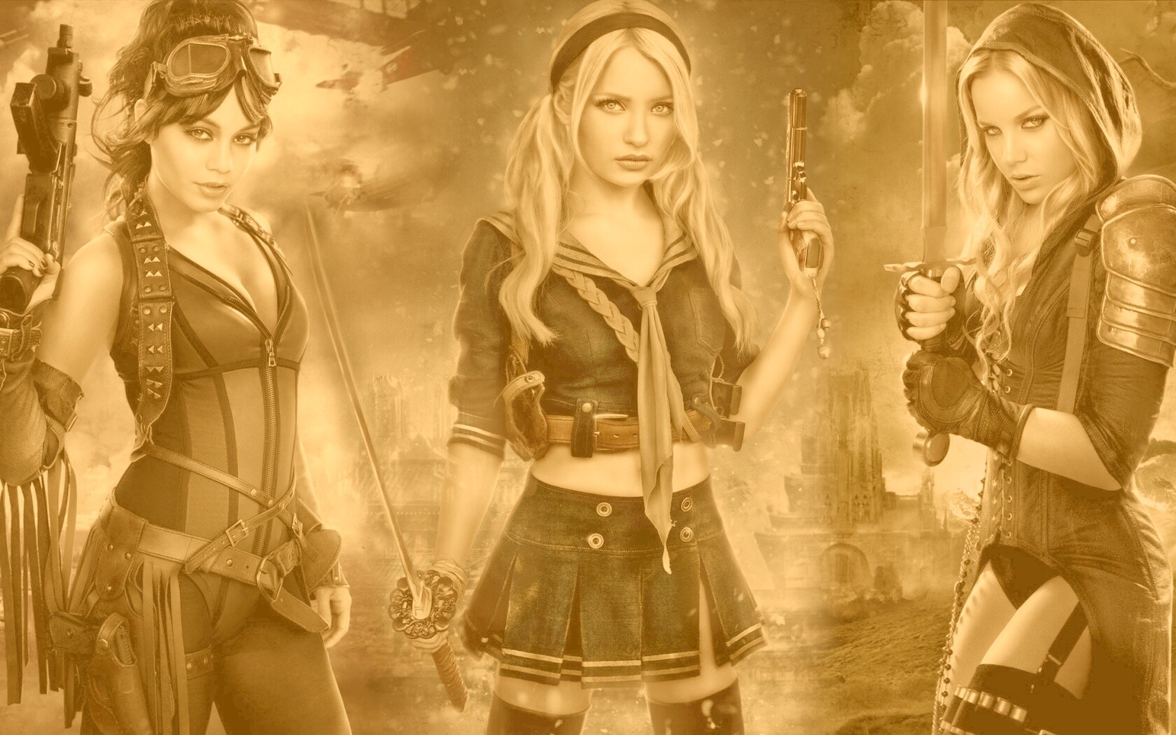 Девочки из Запрещенного приёма обои