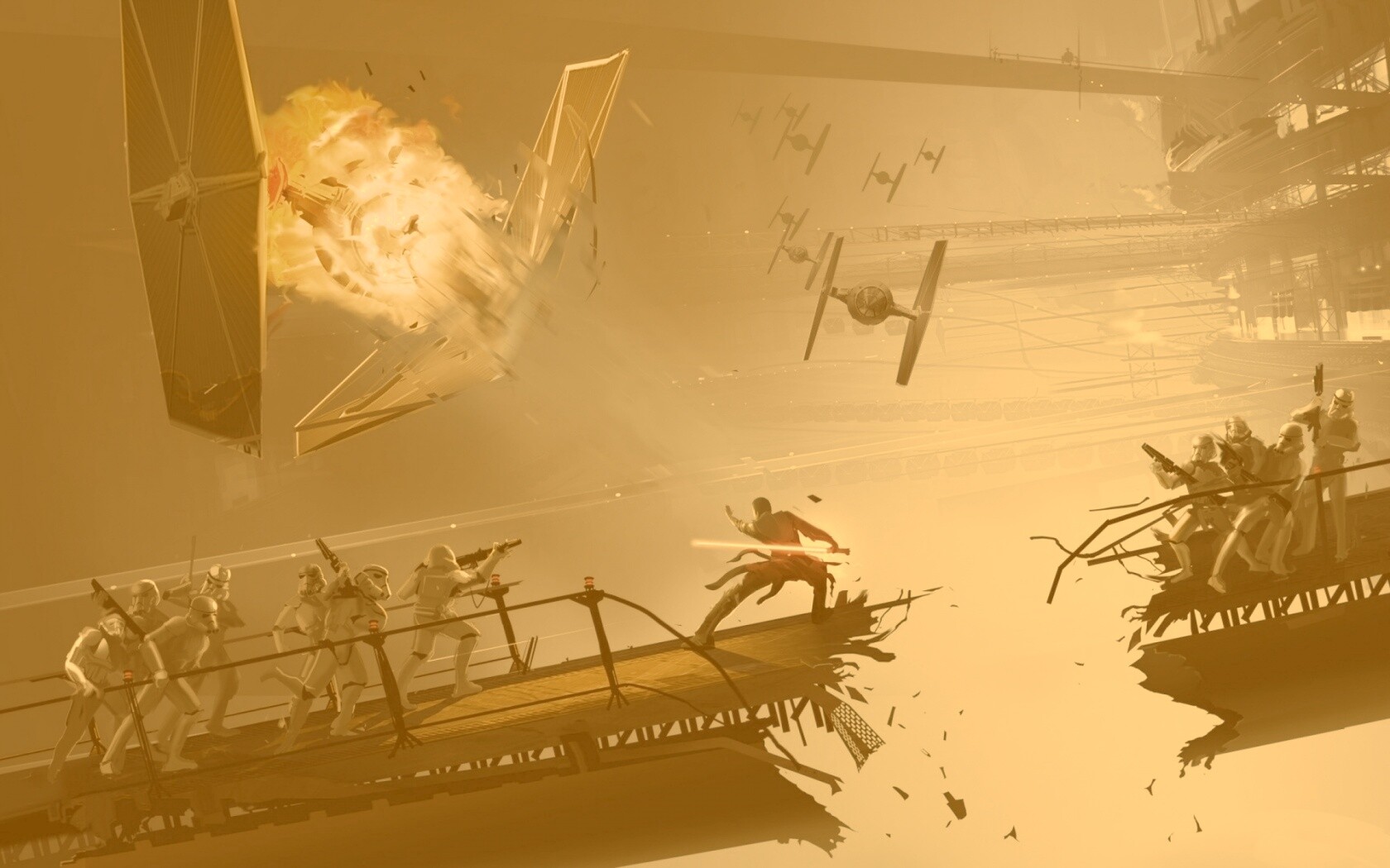 Из игры Star Wars Force Unleashed обои