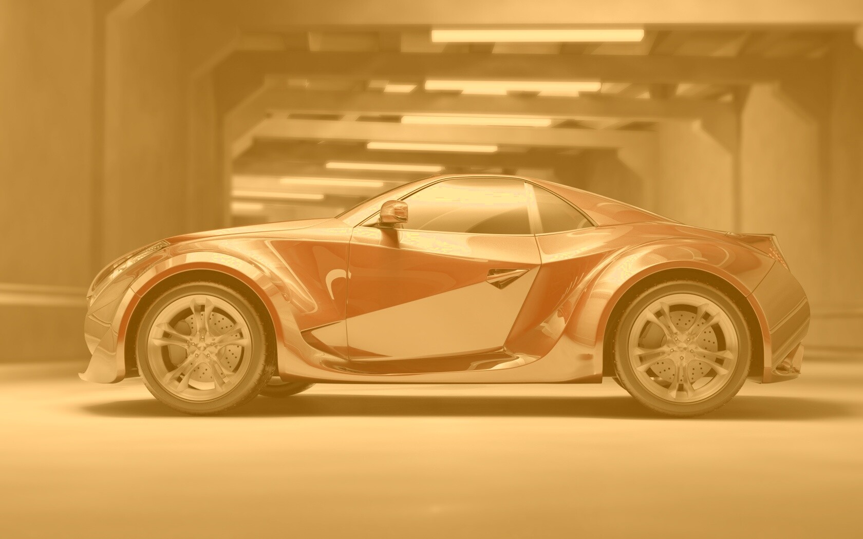 Красный концепт обои