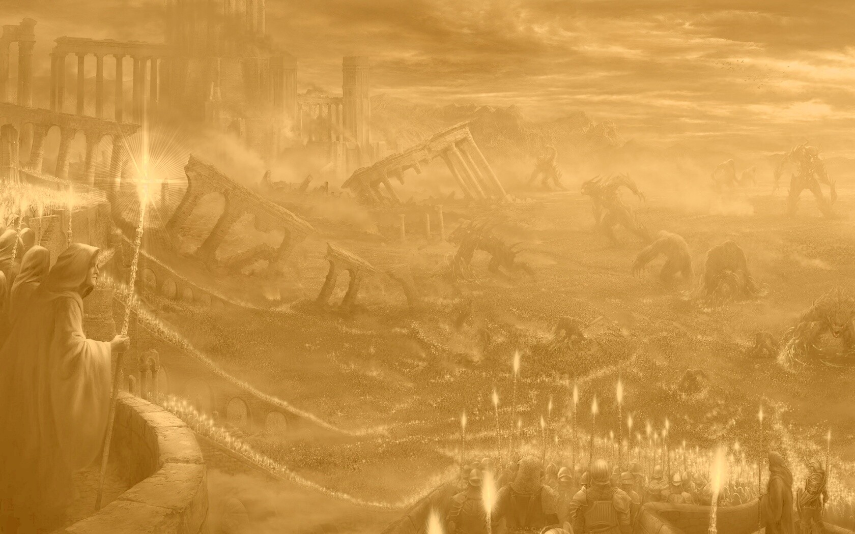 Добро против зла обои