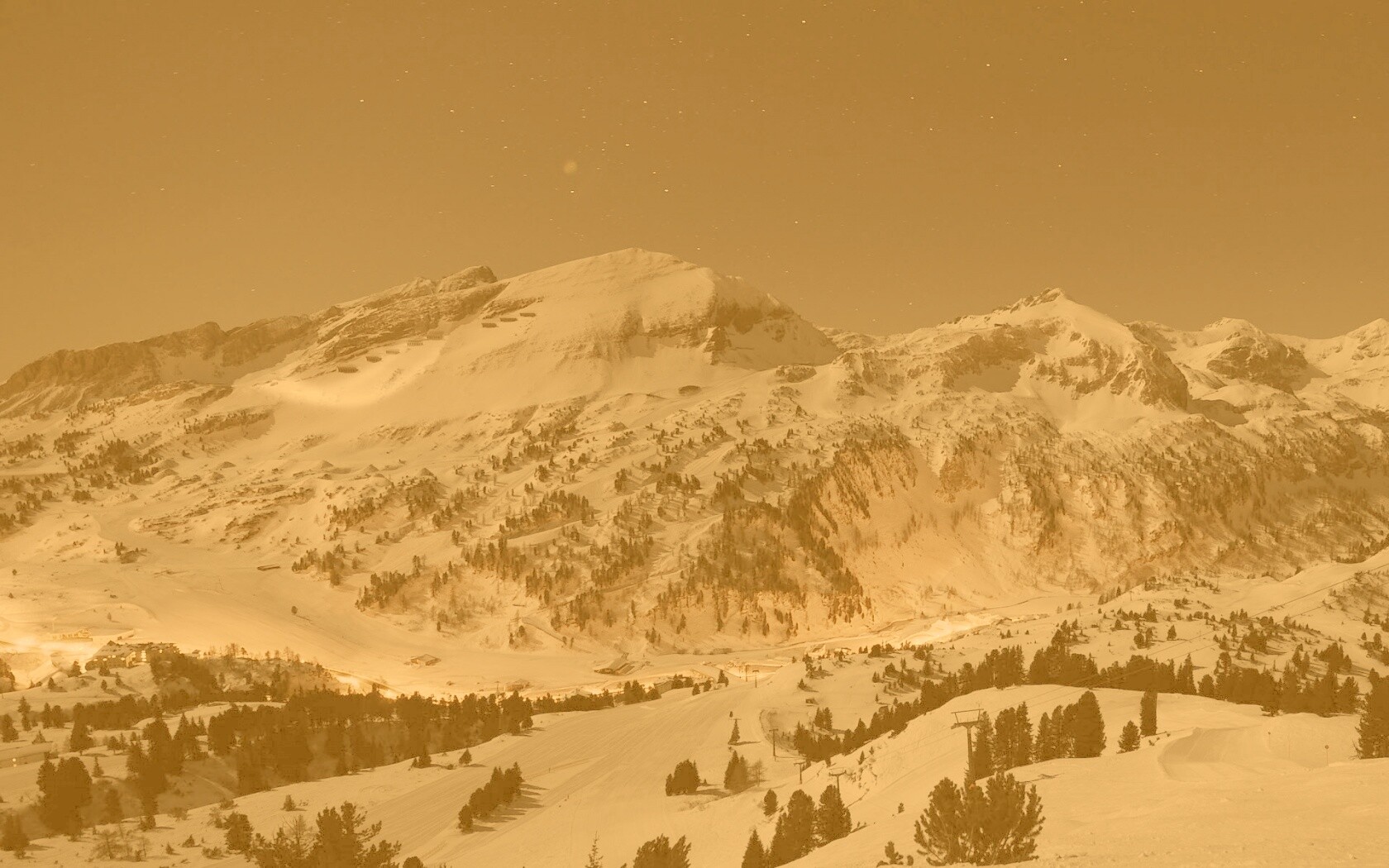 Горнолыжный курорт обои