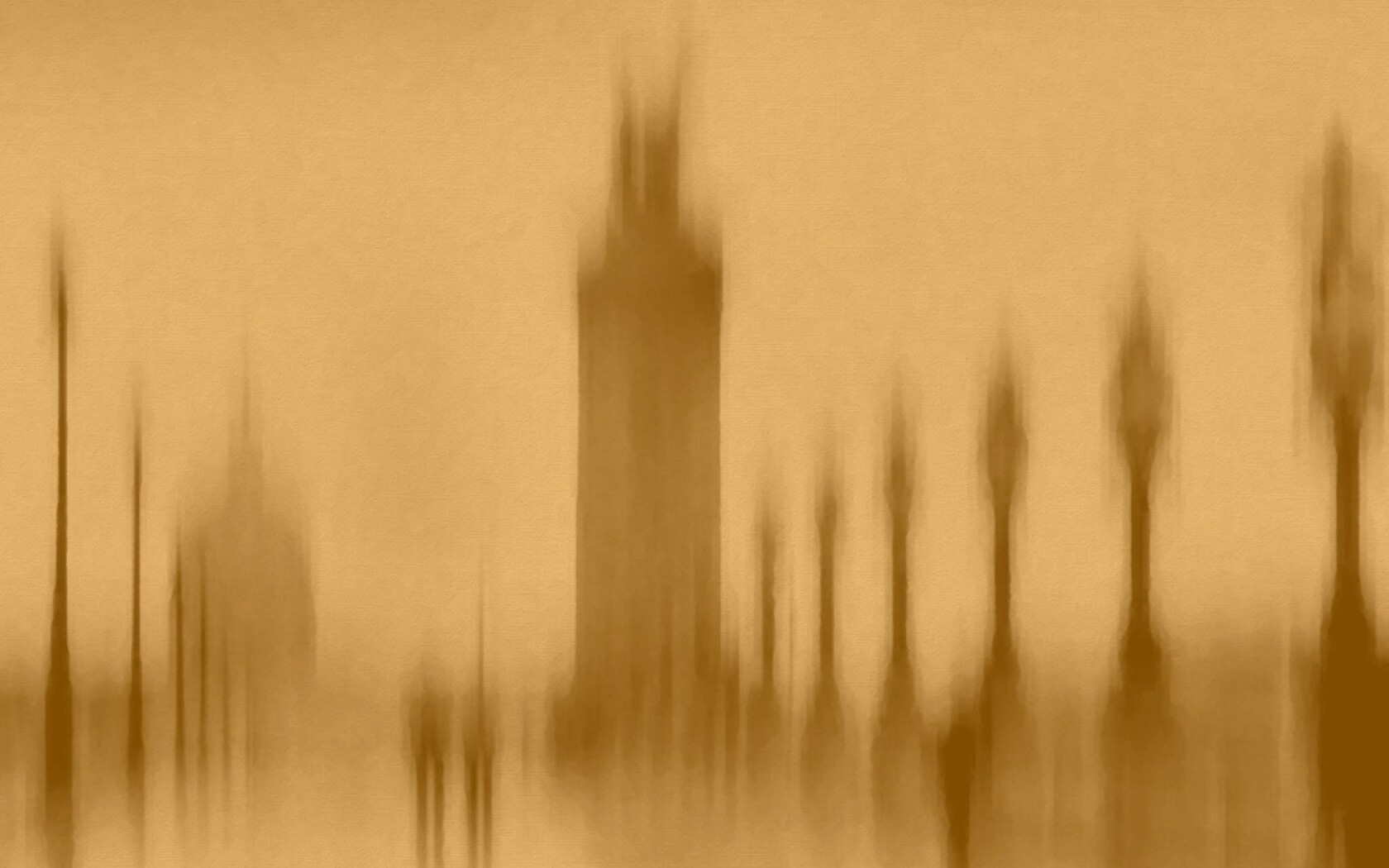 Размытый вид с моста обои