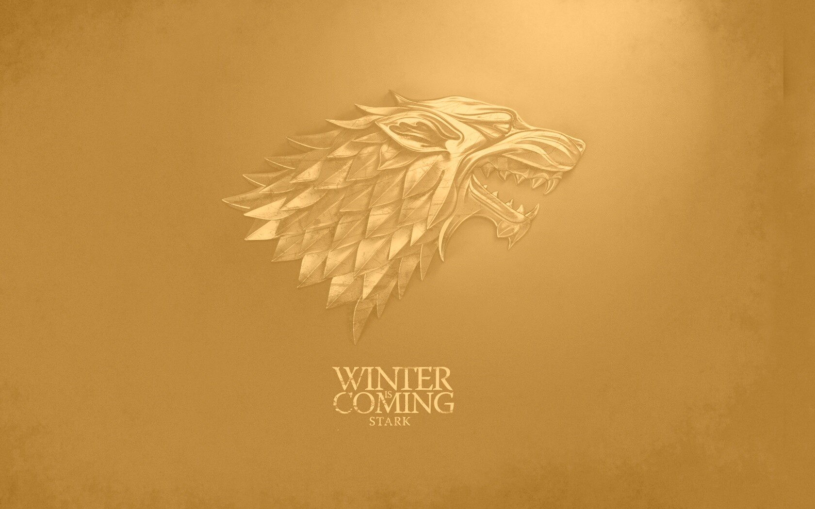 Металлический герб дома Старков обои