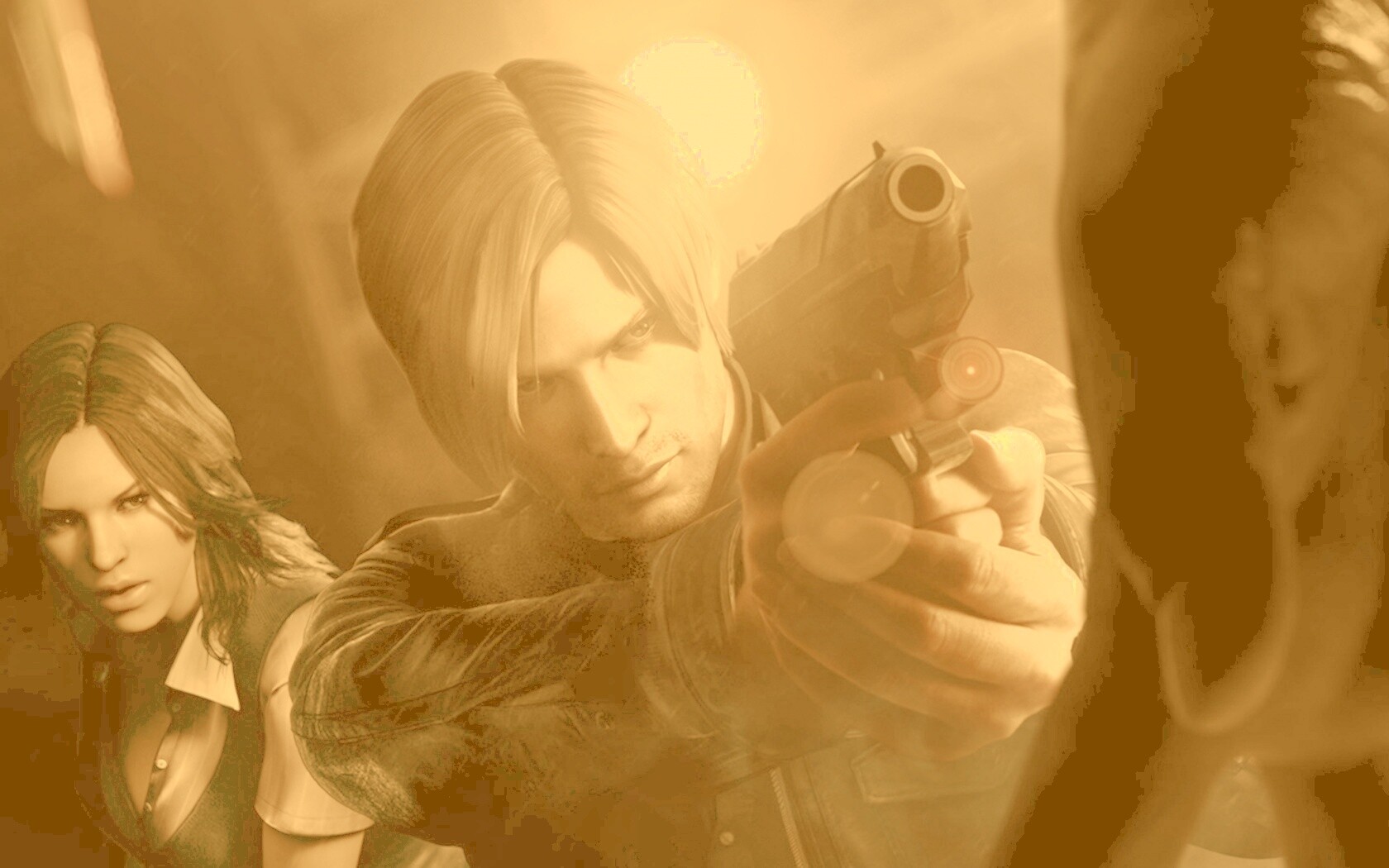 Протагонисты Resident Evil обои