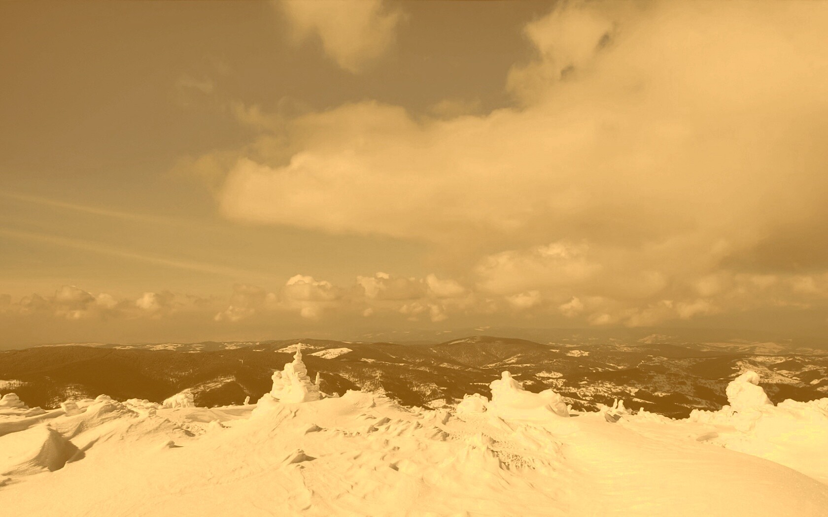 Горная вершина обои