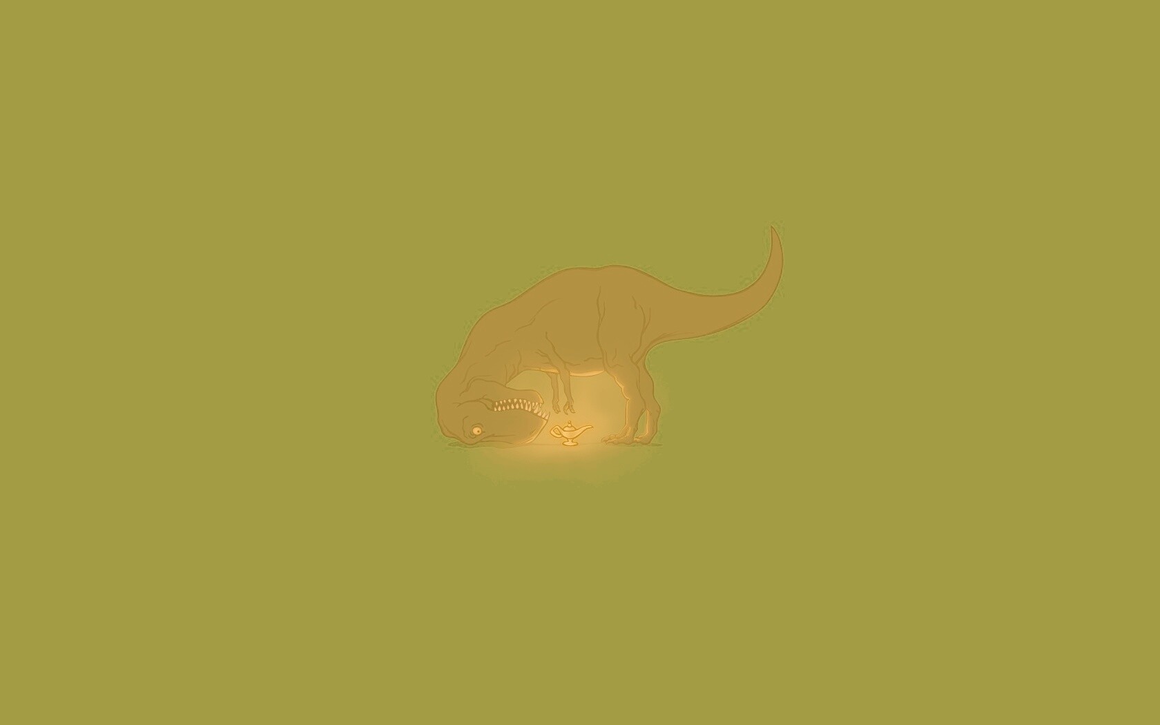 Сложная жизнь тираннозавра обои