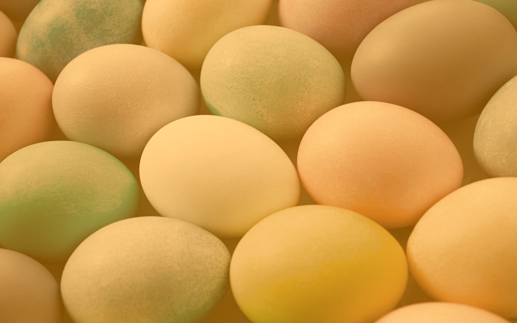 Яркие пасхальные яйца обои