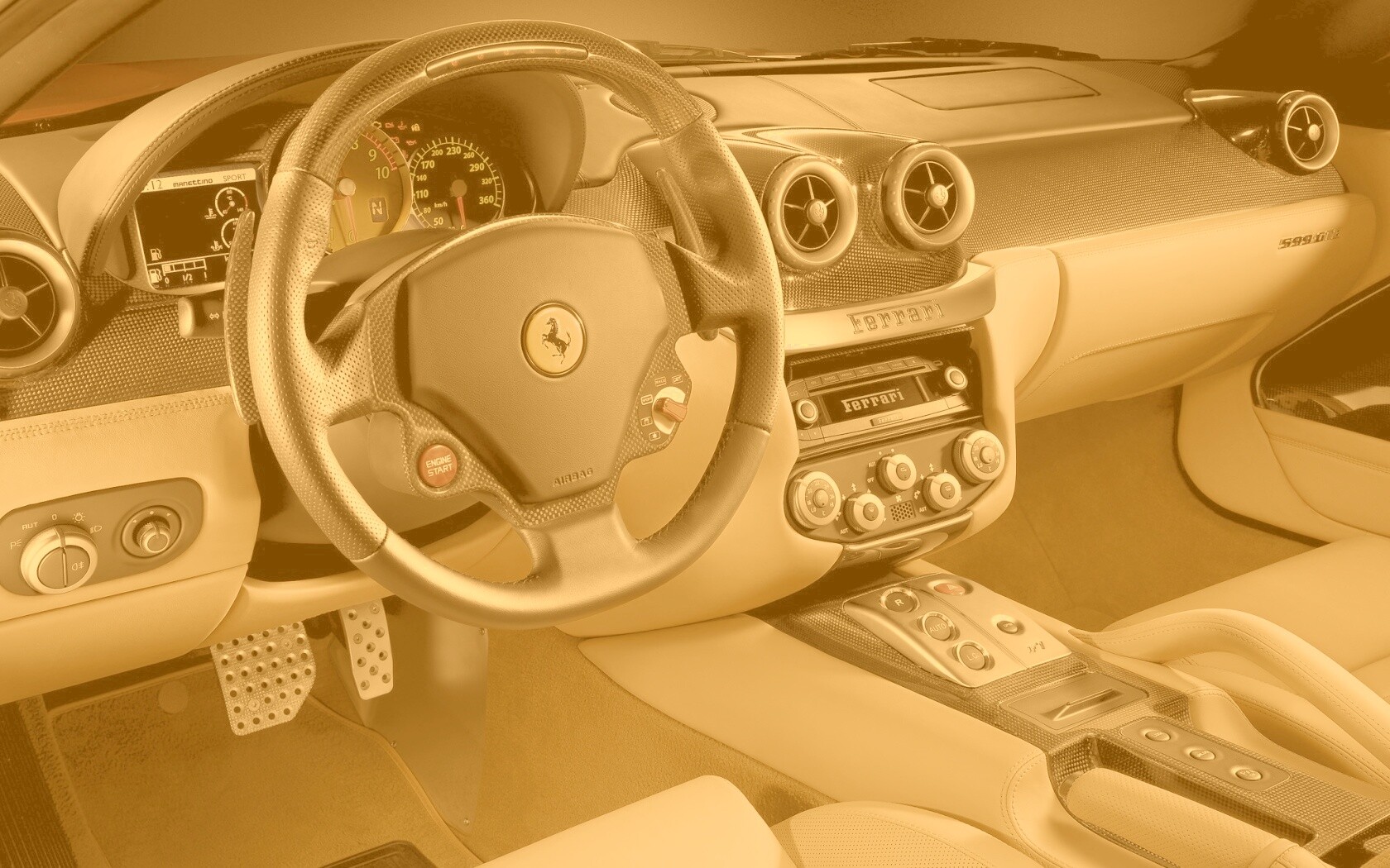 Салон феррари обои