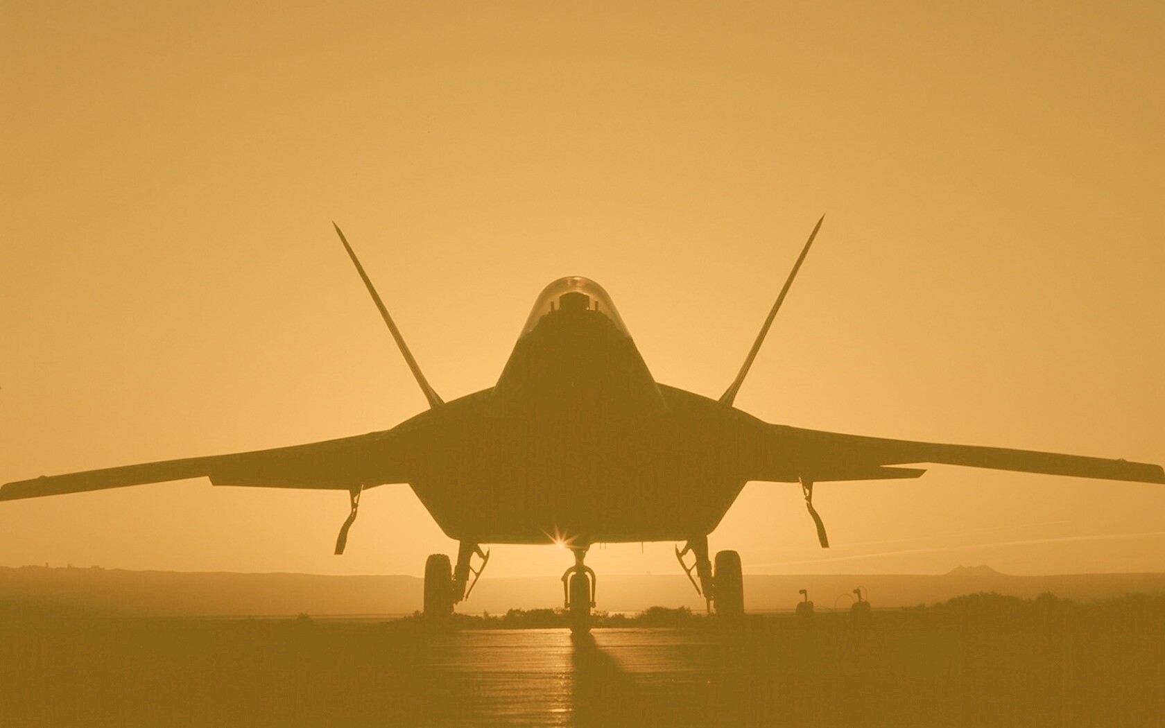 Истребитель F22 обои