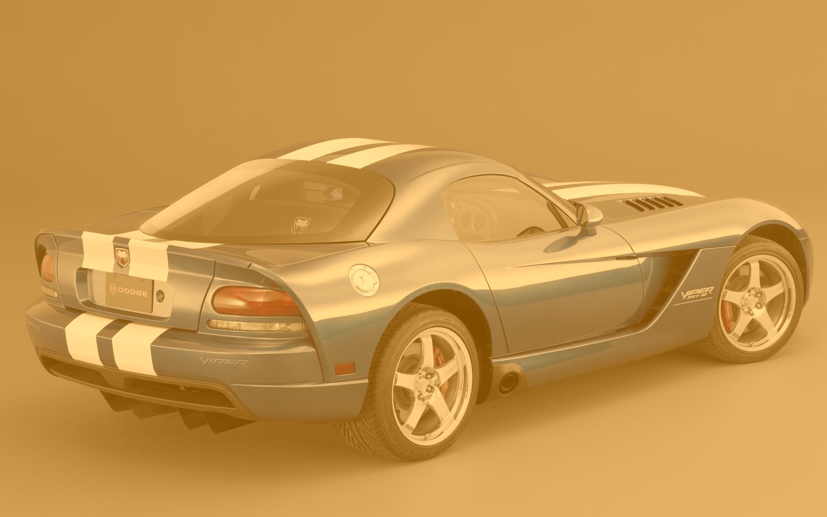 Синий Dodge Viper обои