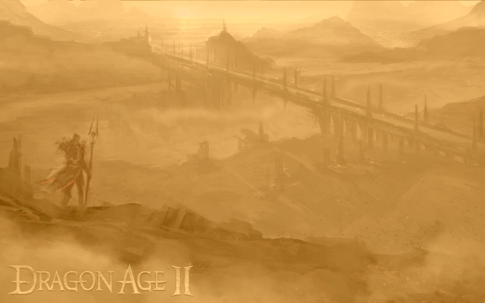 Пейзаж Dragon Age обои