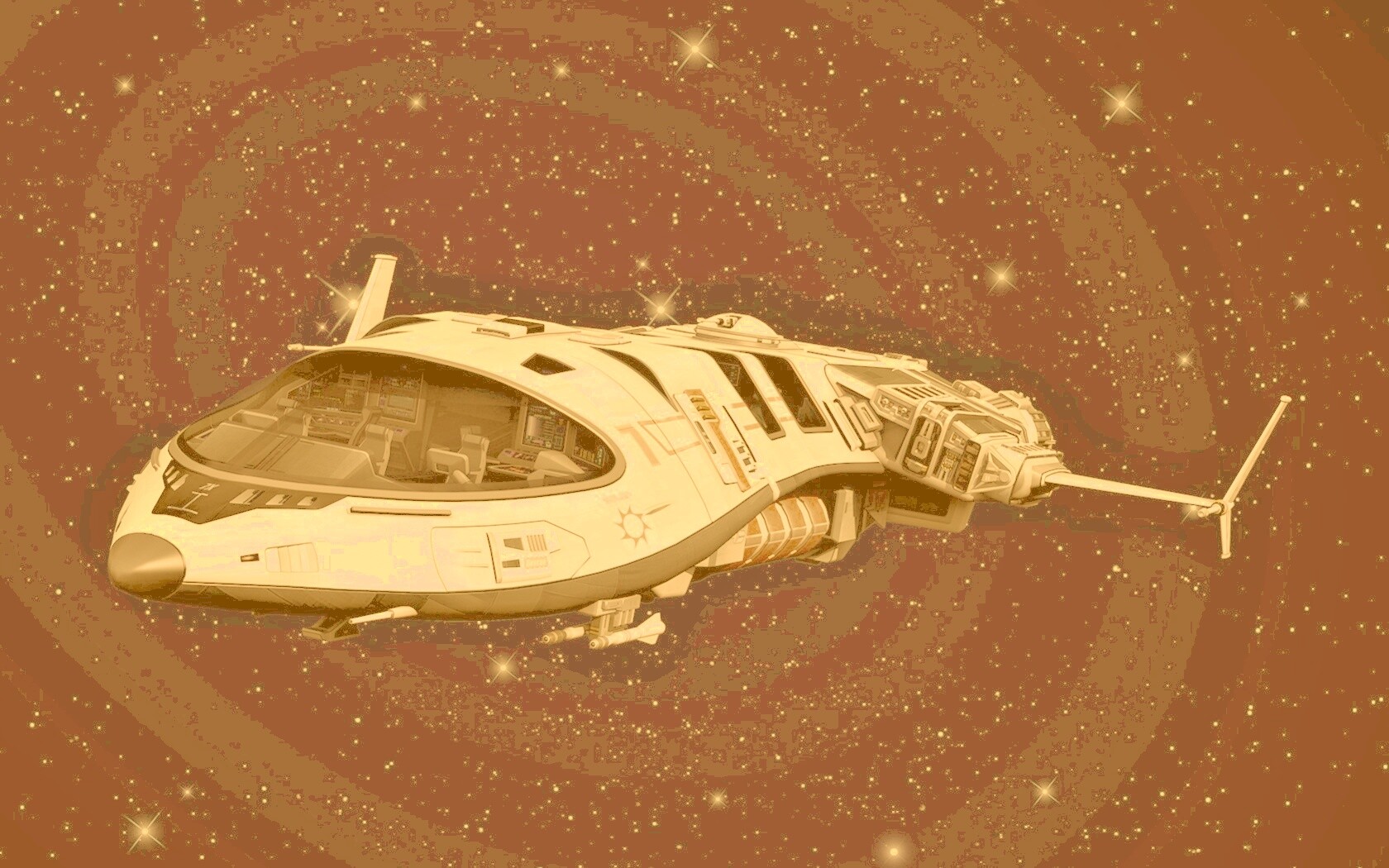 Космический корабль обои