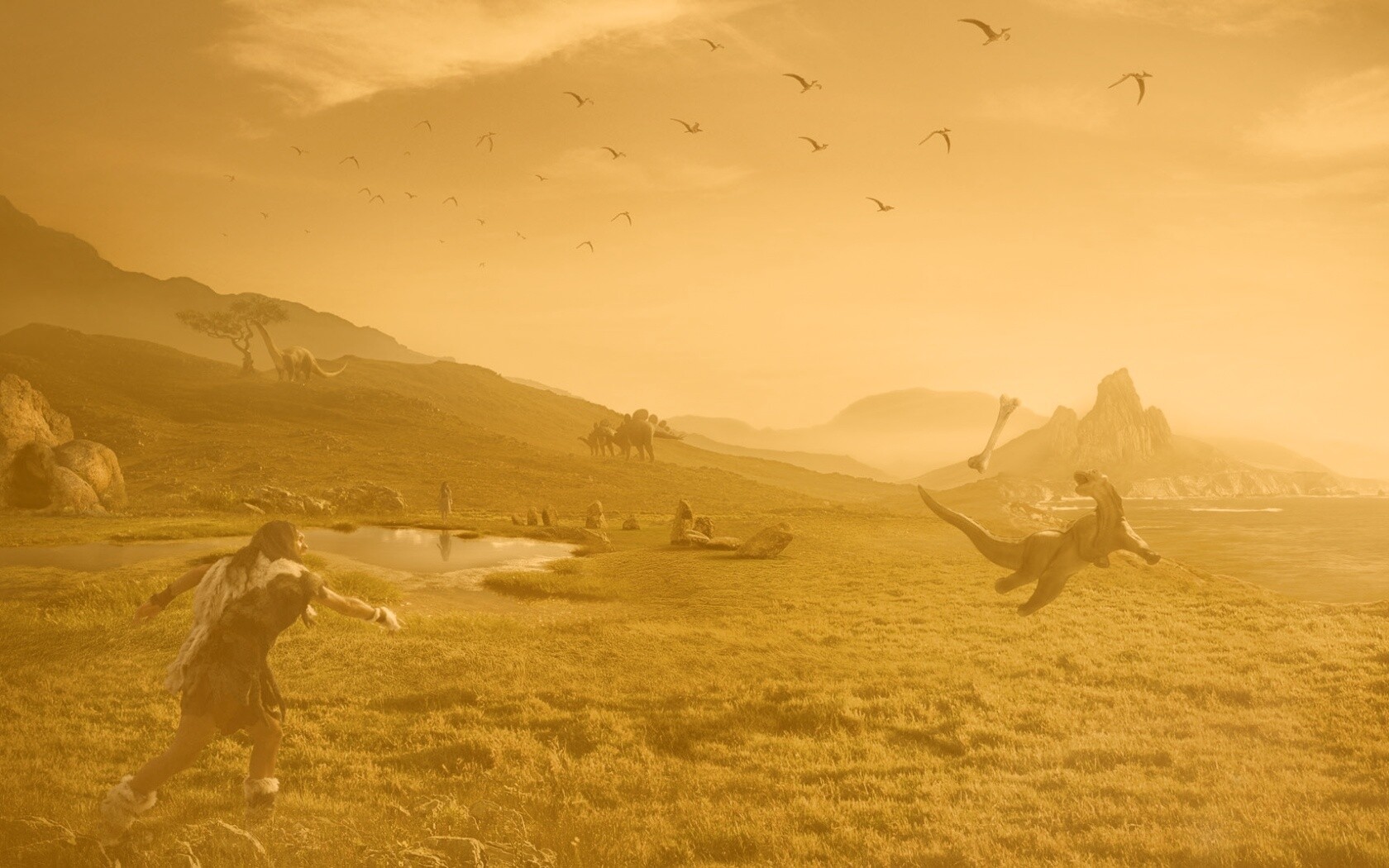 Доисторические игры обои