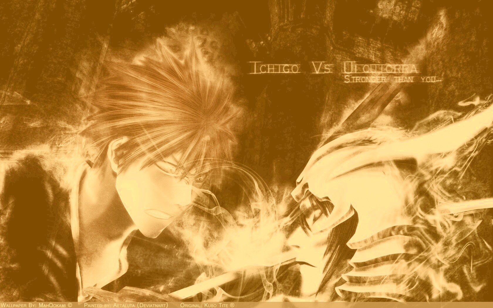 Ичиго против Улькиорры обои