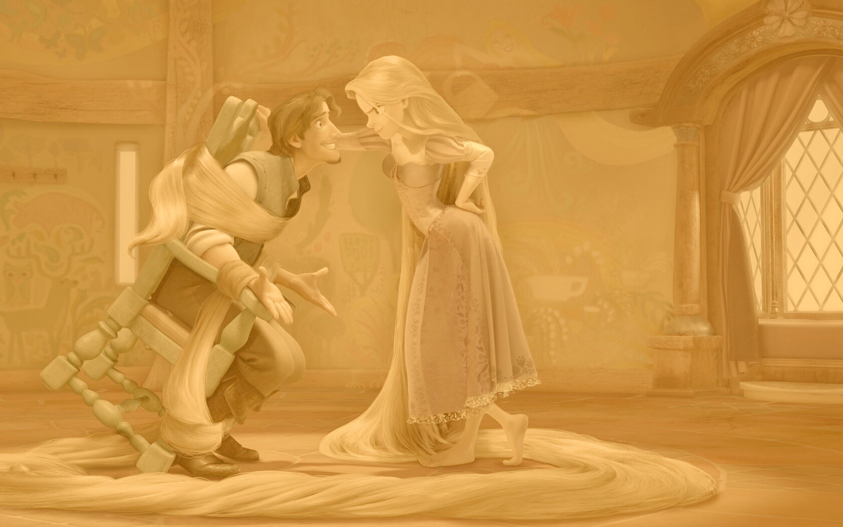 Рапунцель обои