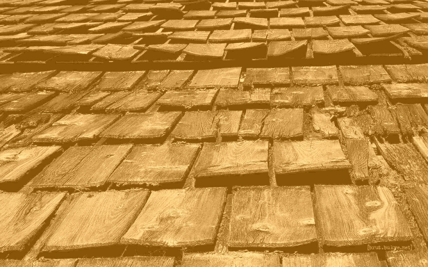 Деревянная крыша обои