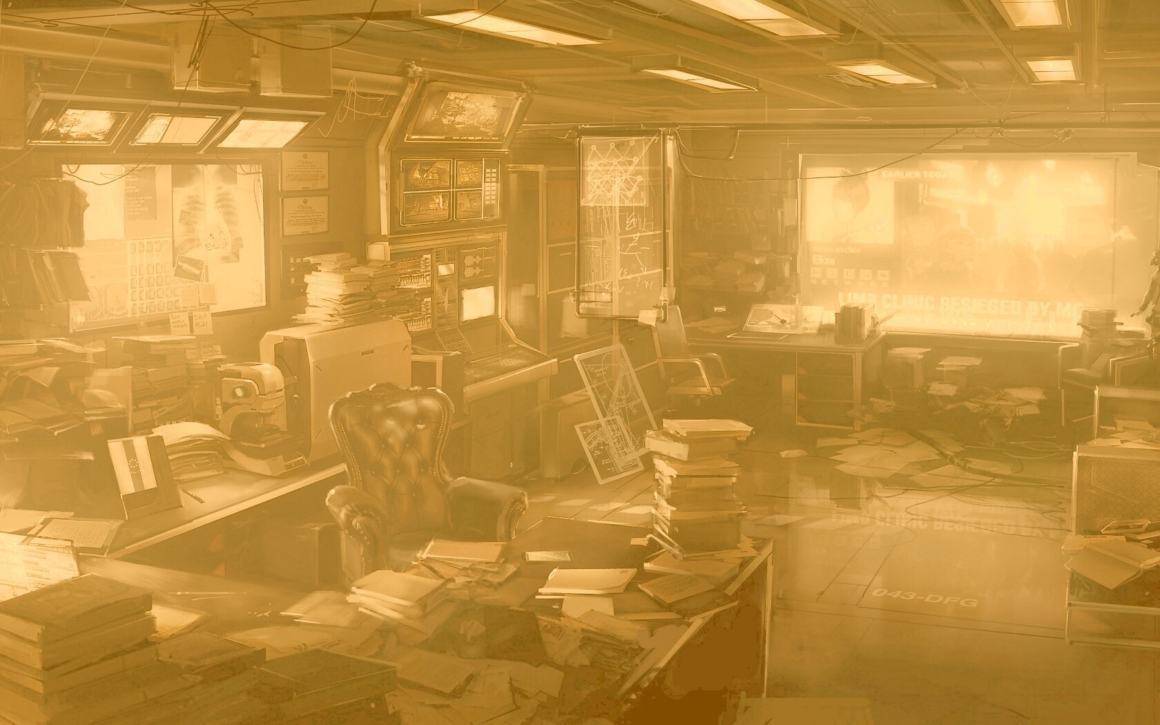 Кабинет обои