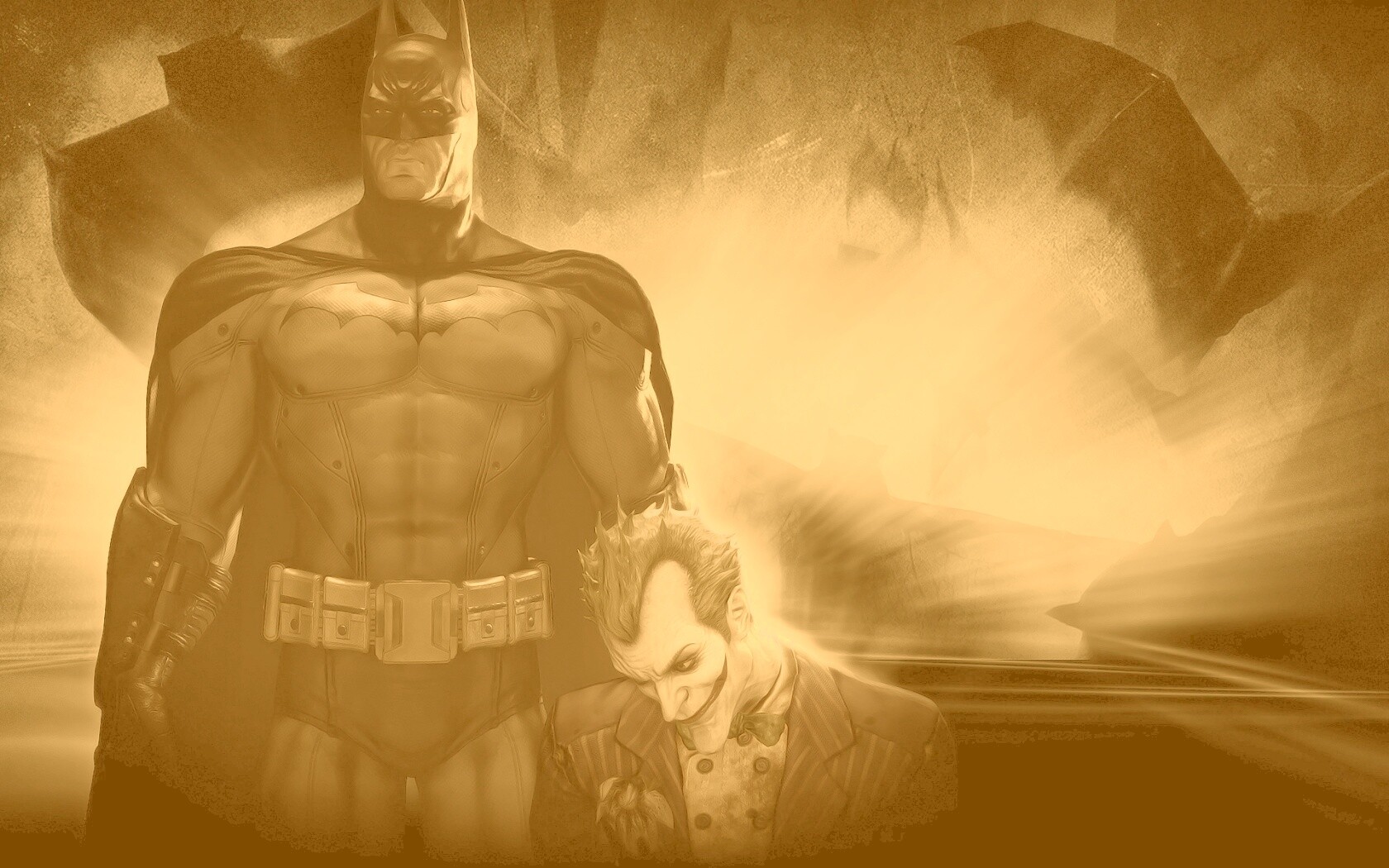 Бэтман и Джокер обои