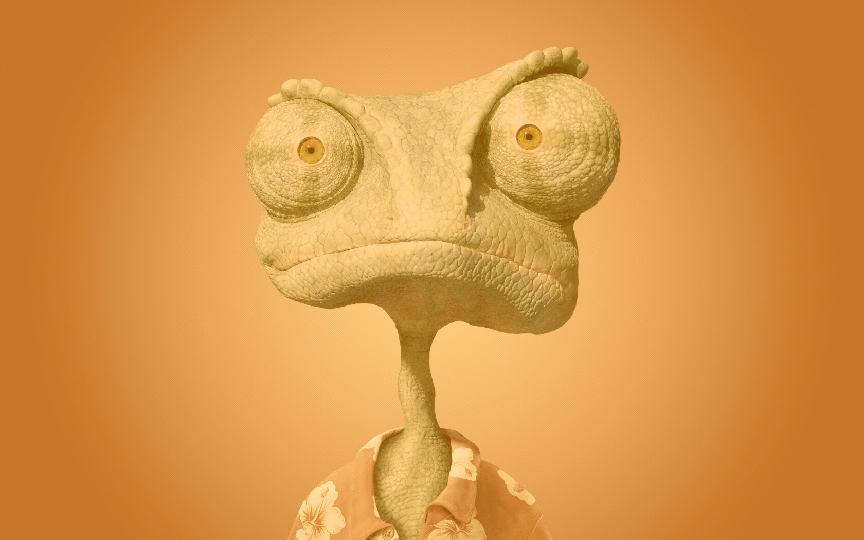 Ранго на красном фоне обои