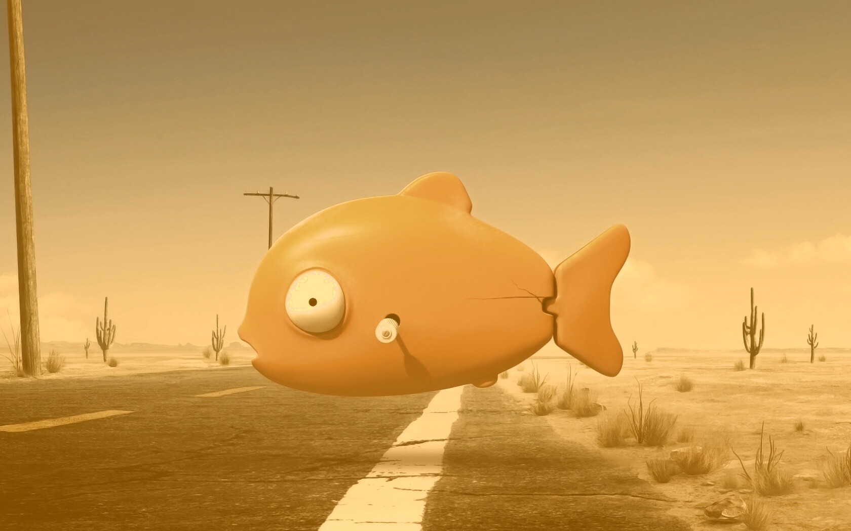 Рыбка из Ранго обои