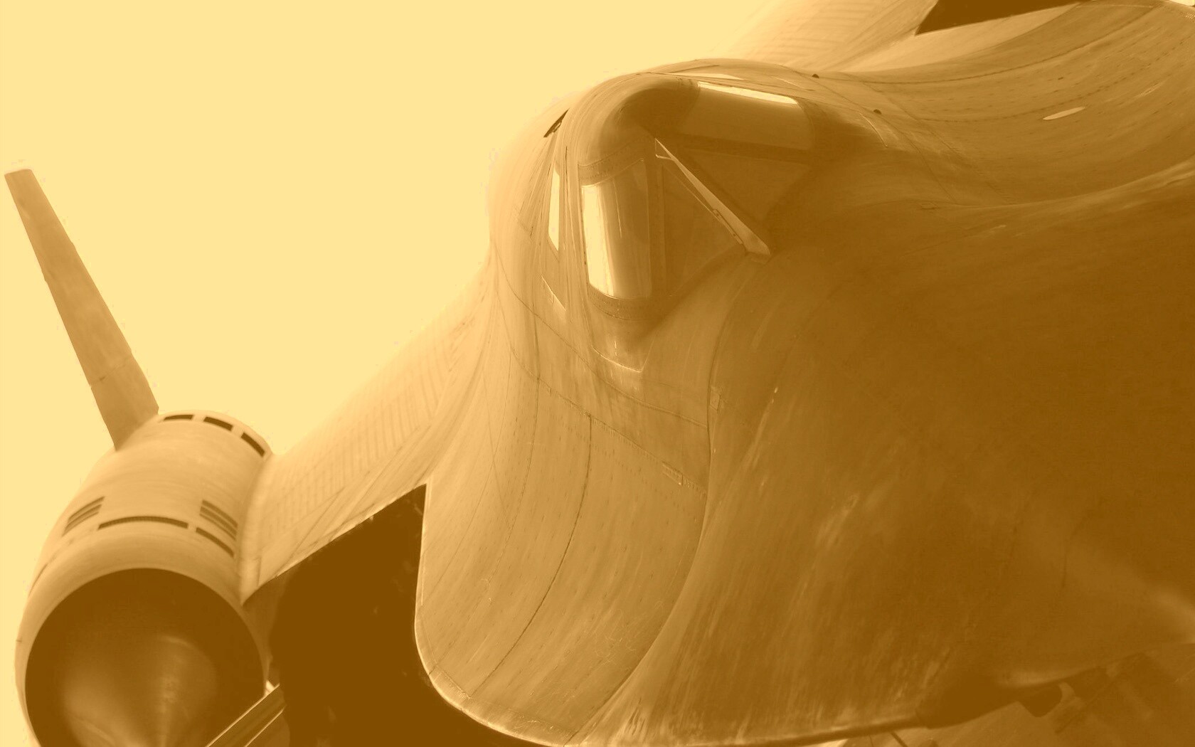 Самолет SR-71 BlackBird обои