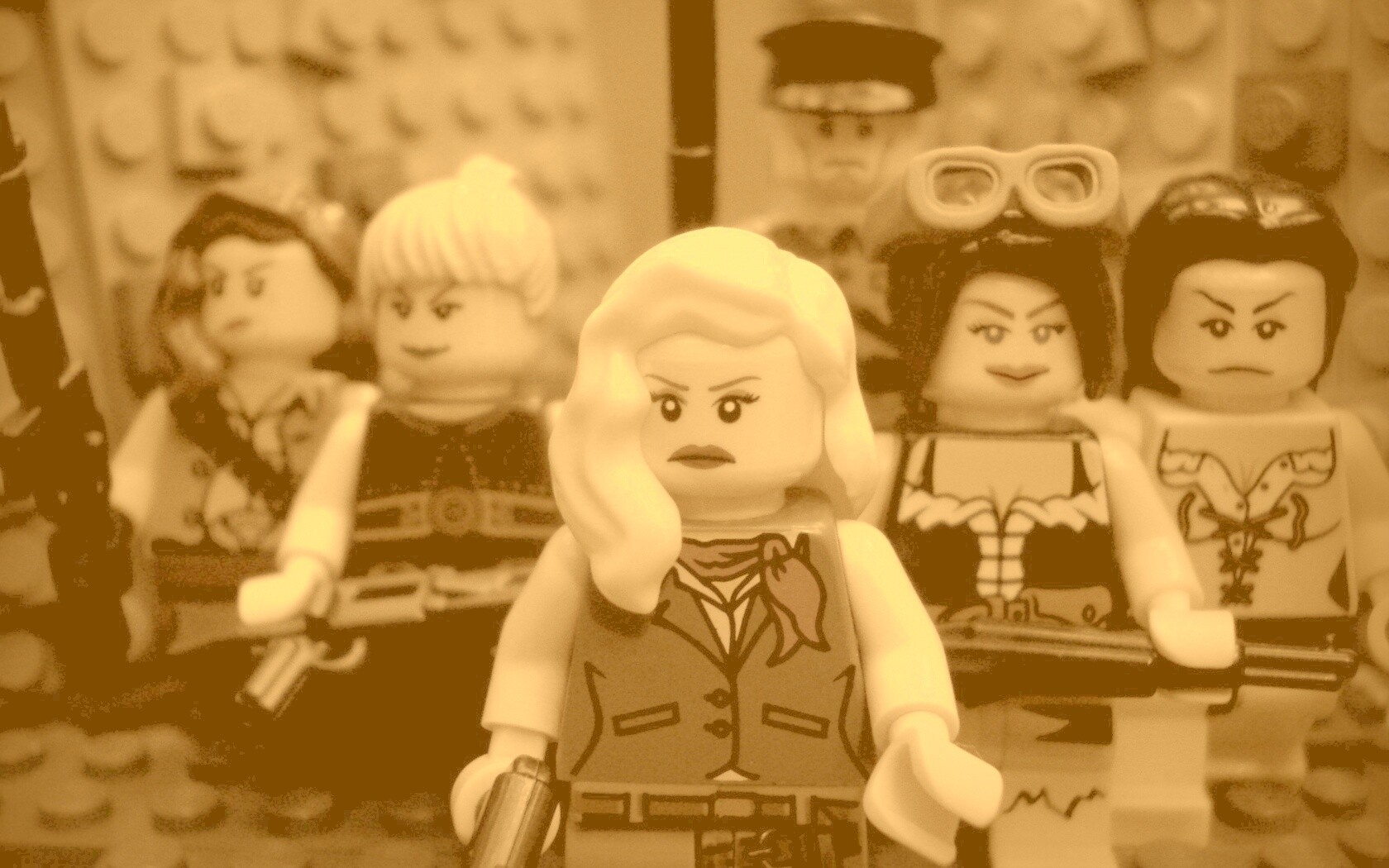 Sucker Punch в мире Lego обои