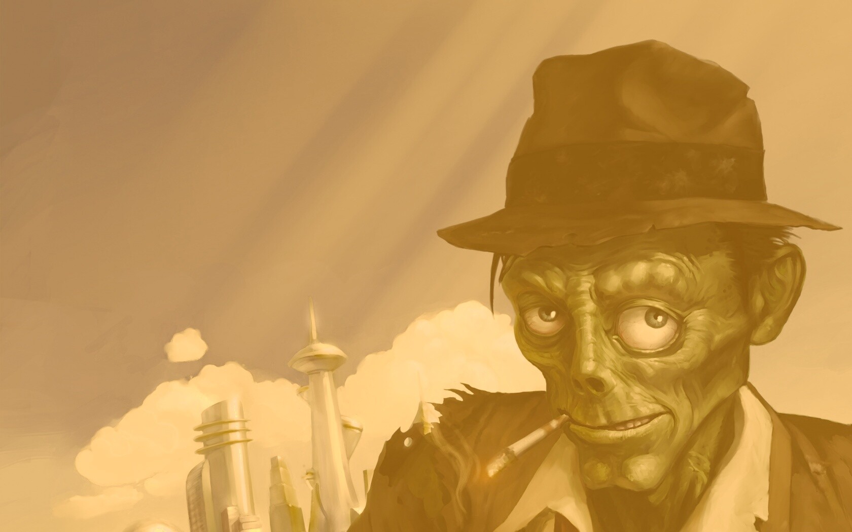 Stubbs the zombie обои