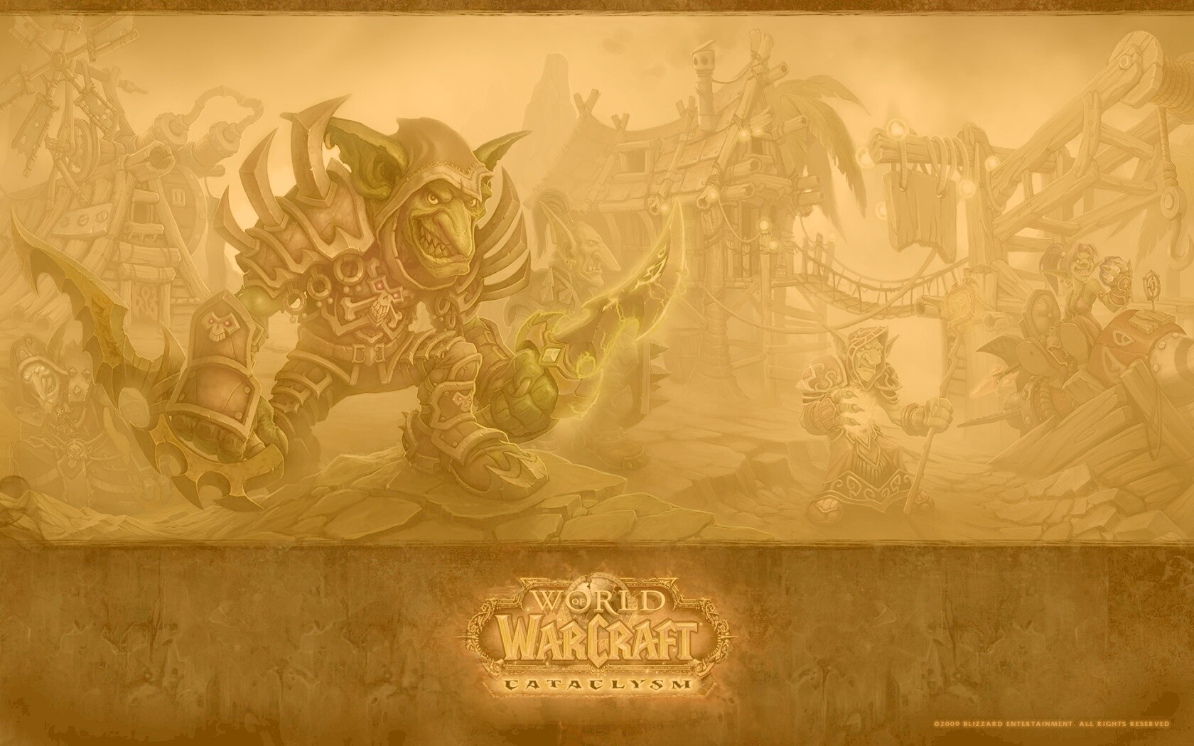 Гоблин из Wow обои