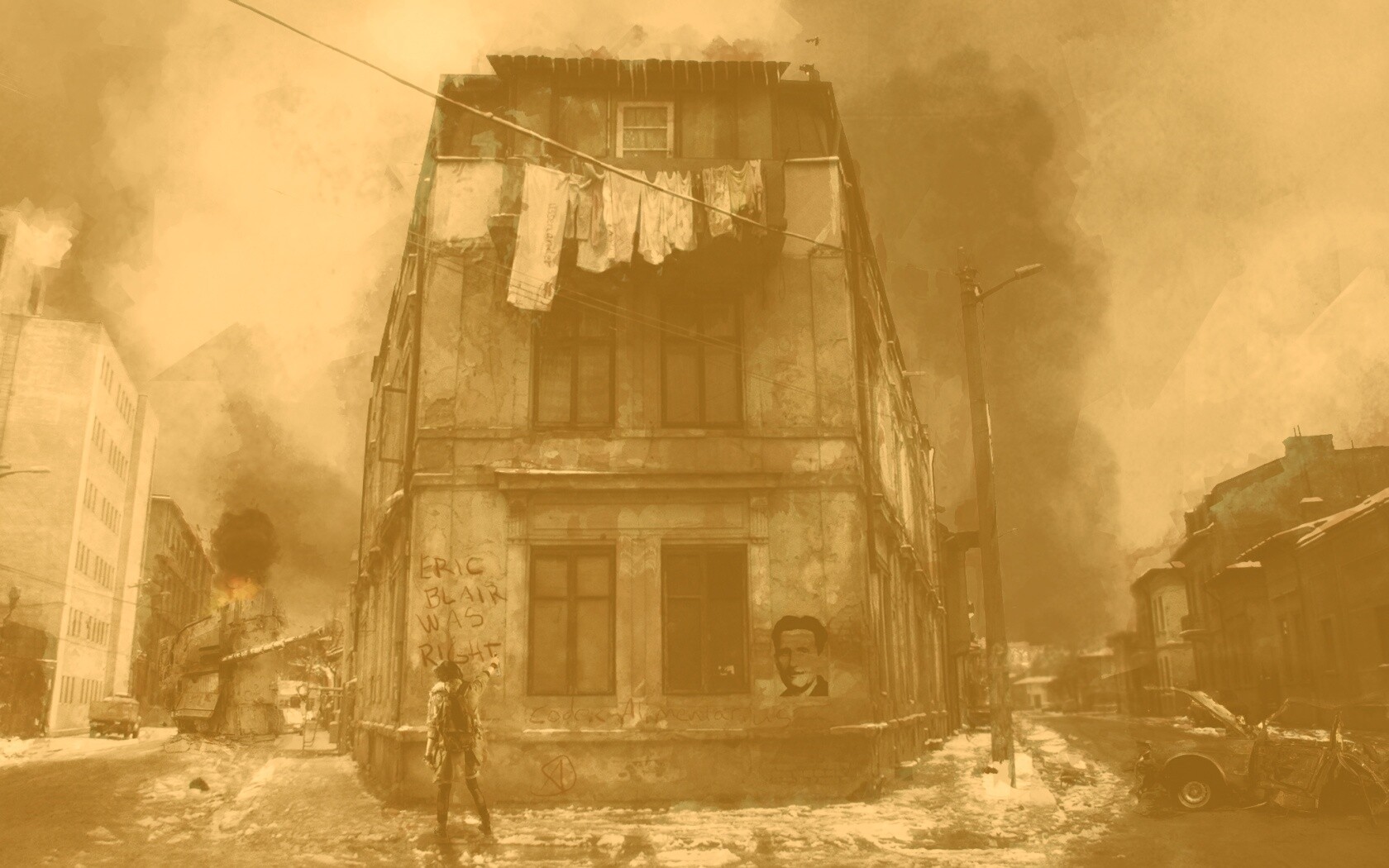 Эрик Блэр был прав обои