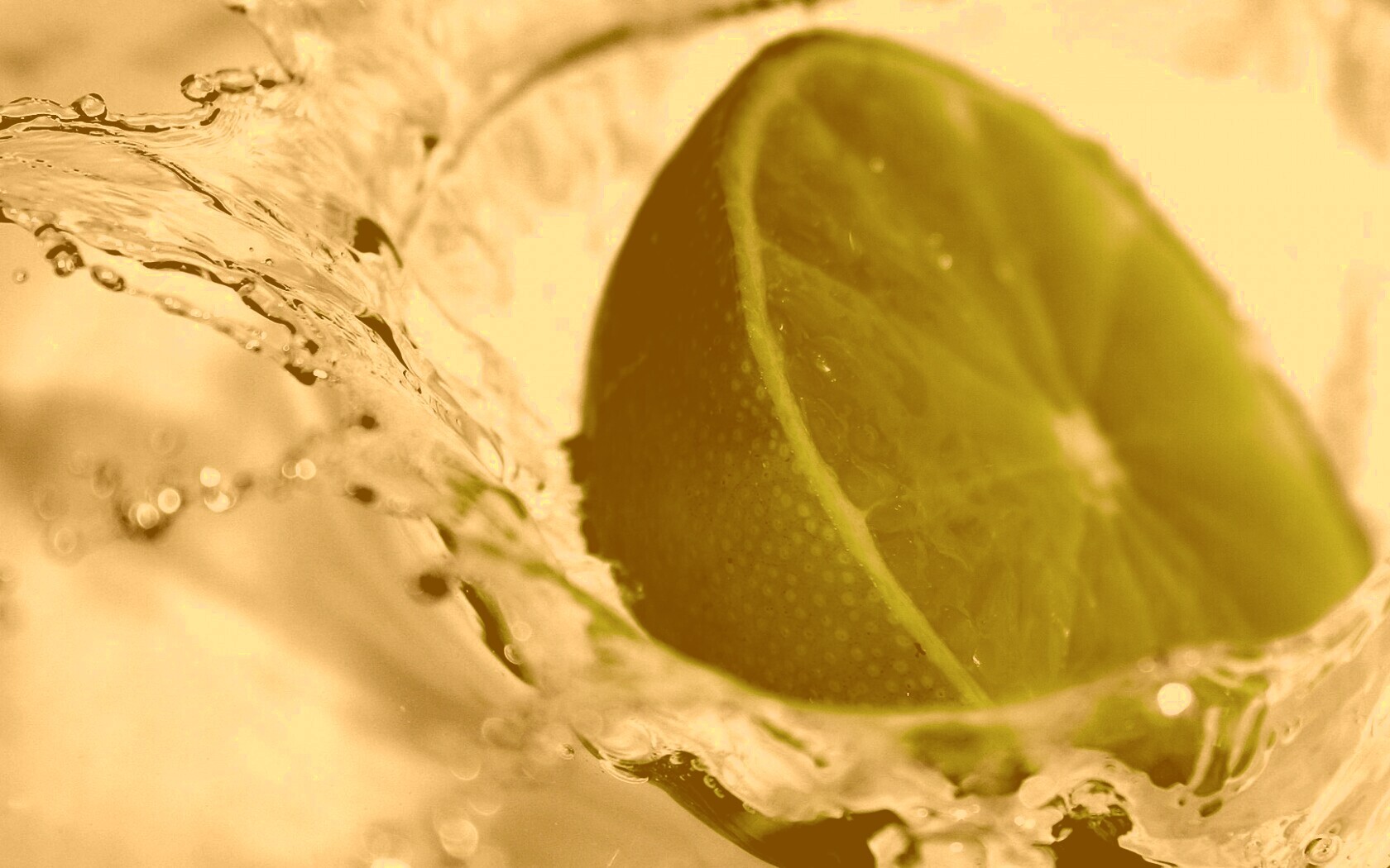 Зеленый лайм обои