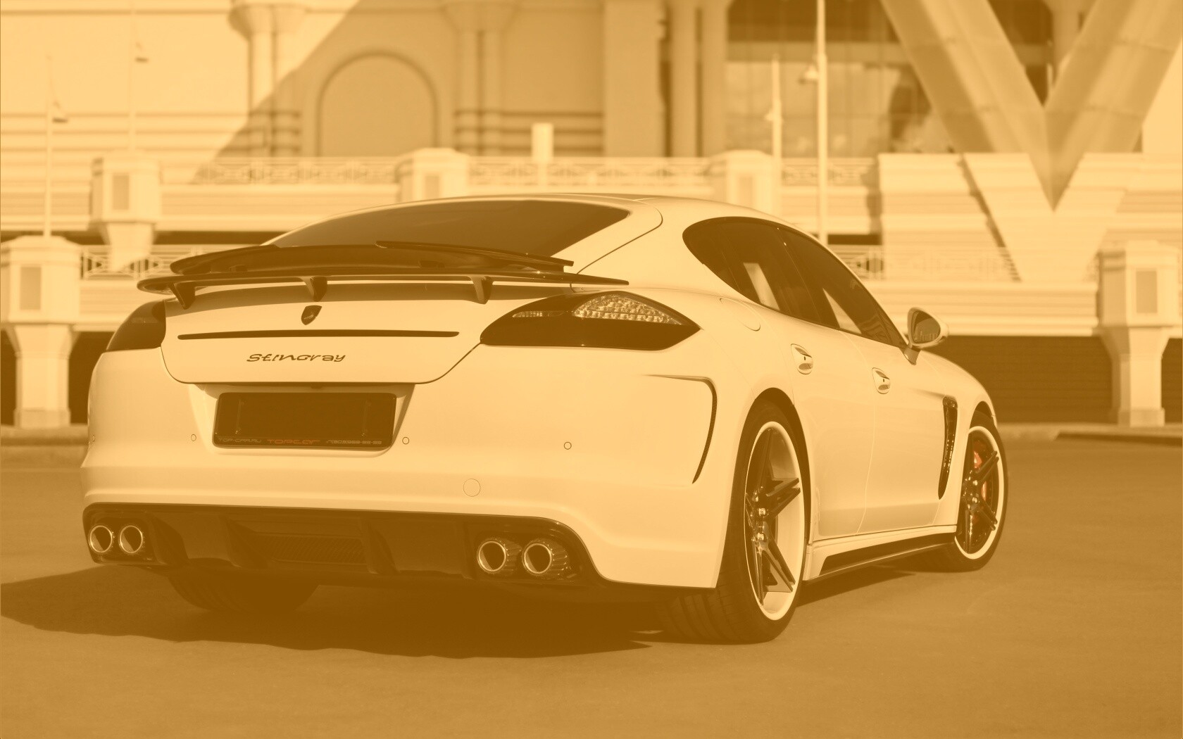 Порше панамера обои