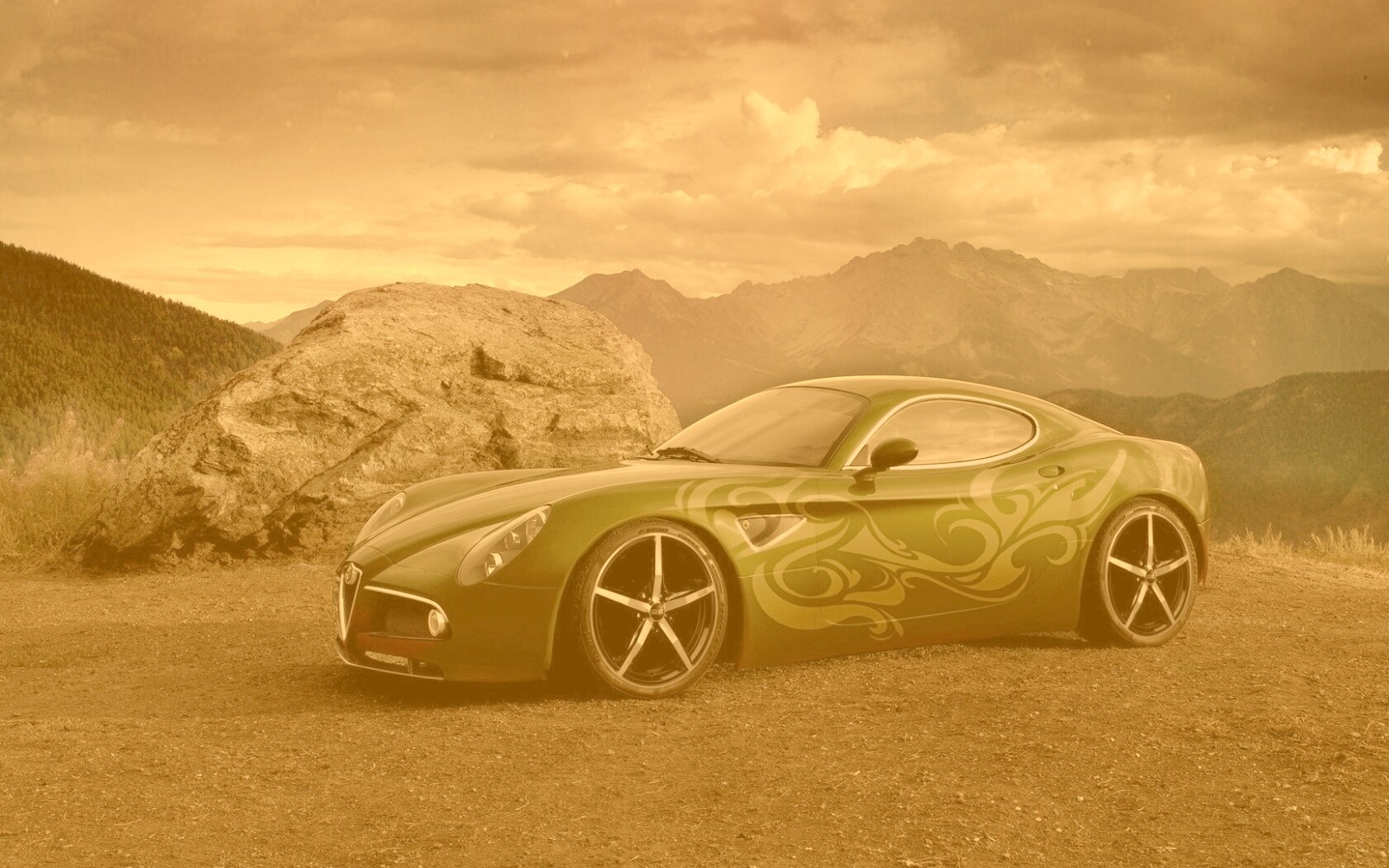 Альфа-ромео обои