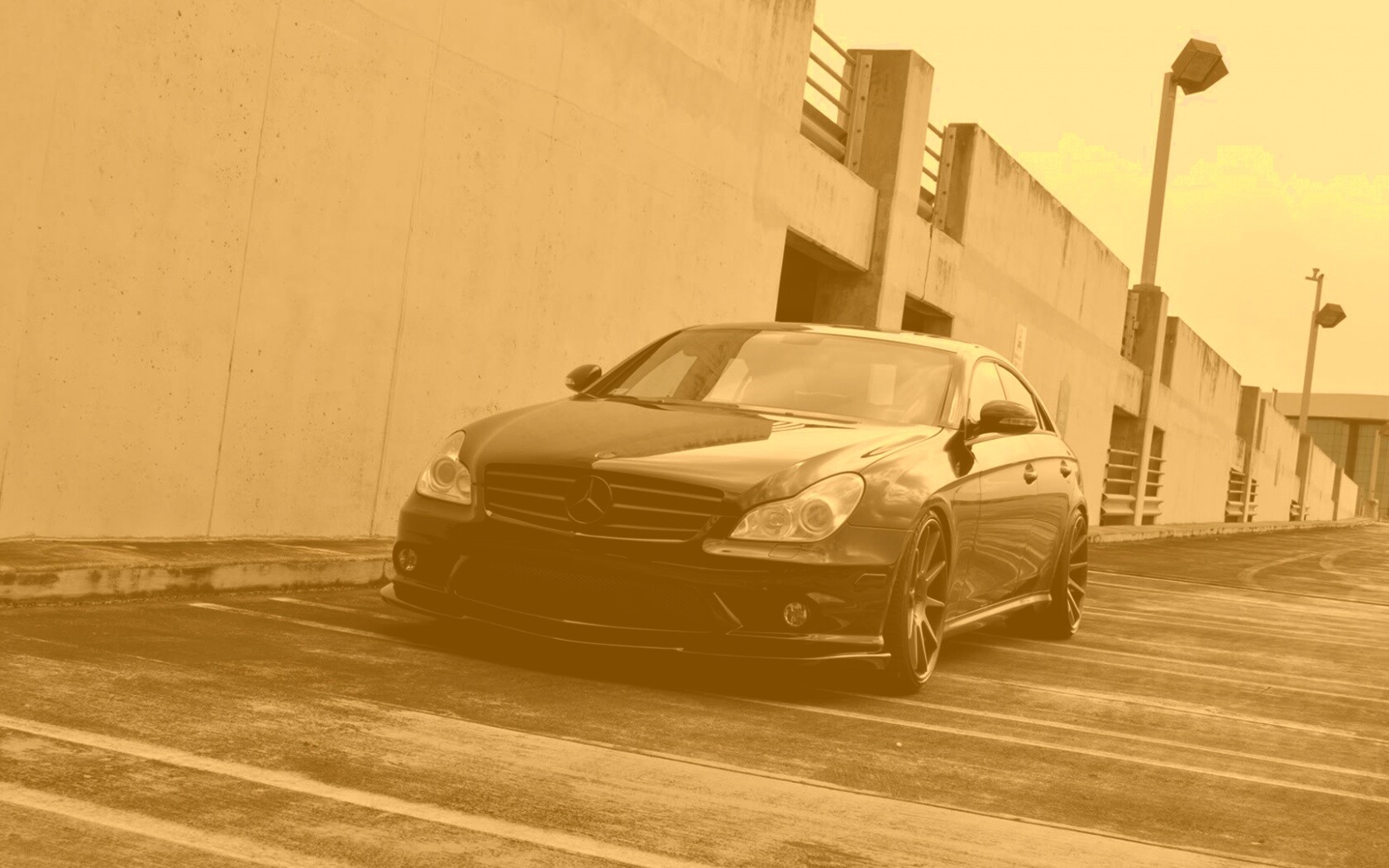 Mercedes сды55 AMG обои