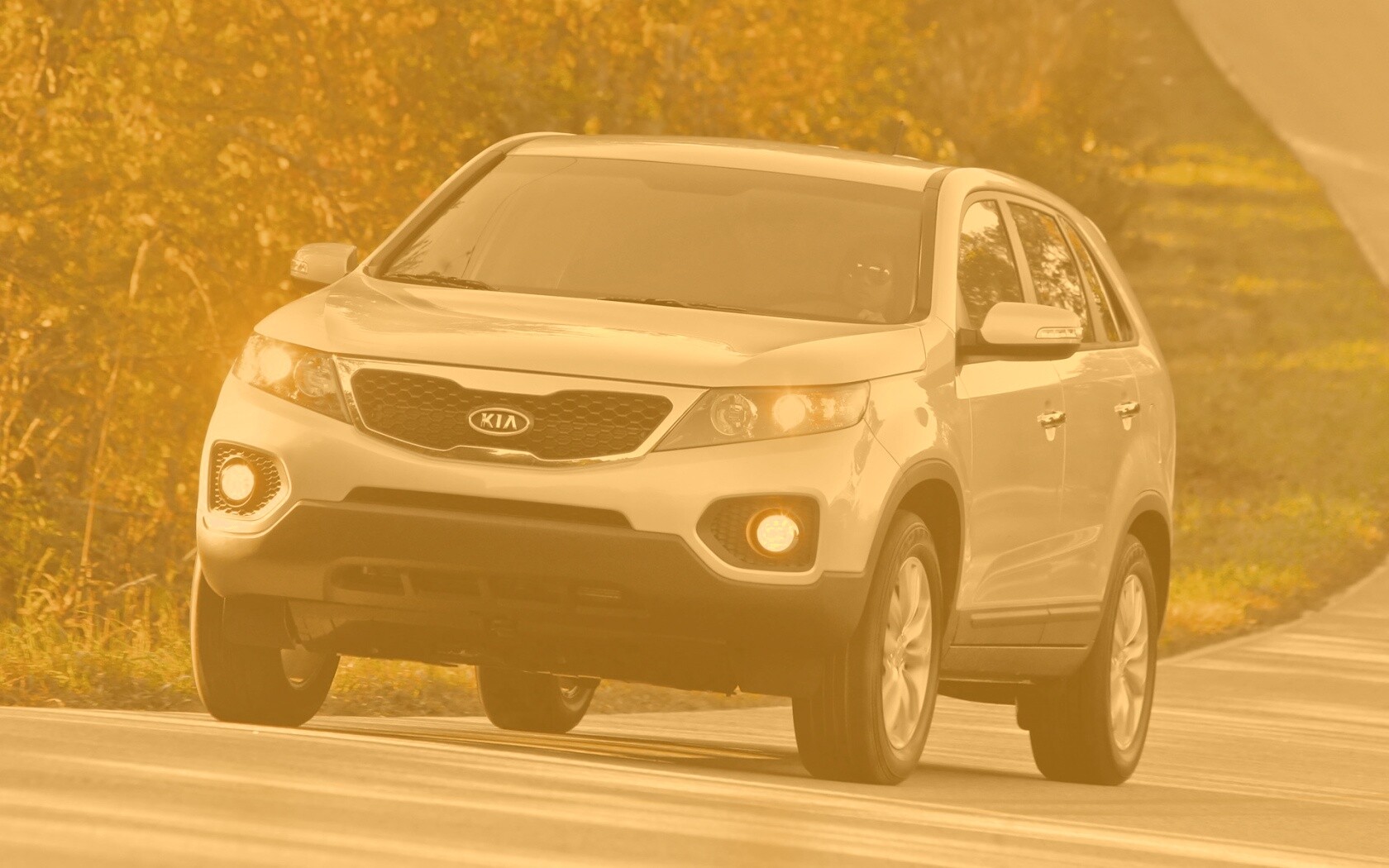 Кроссовер КИА обои