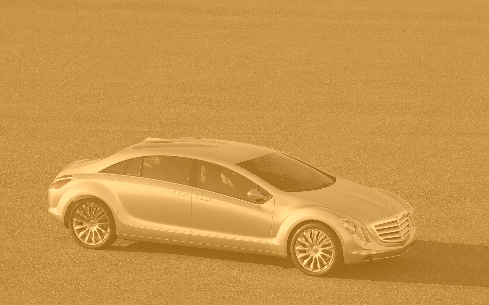 Концептуальный мерседес обои