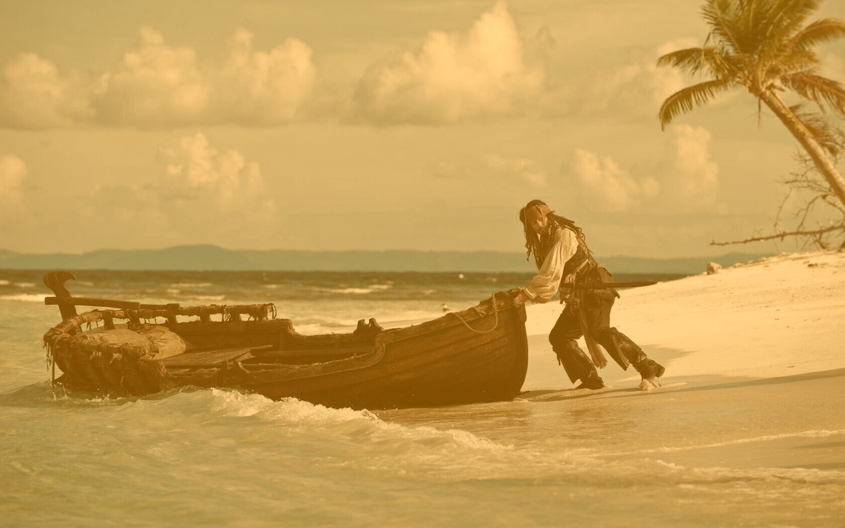 Капитан Джек-Воробей обои