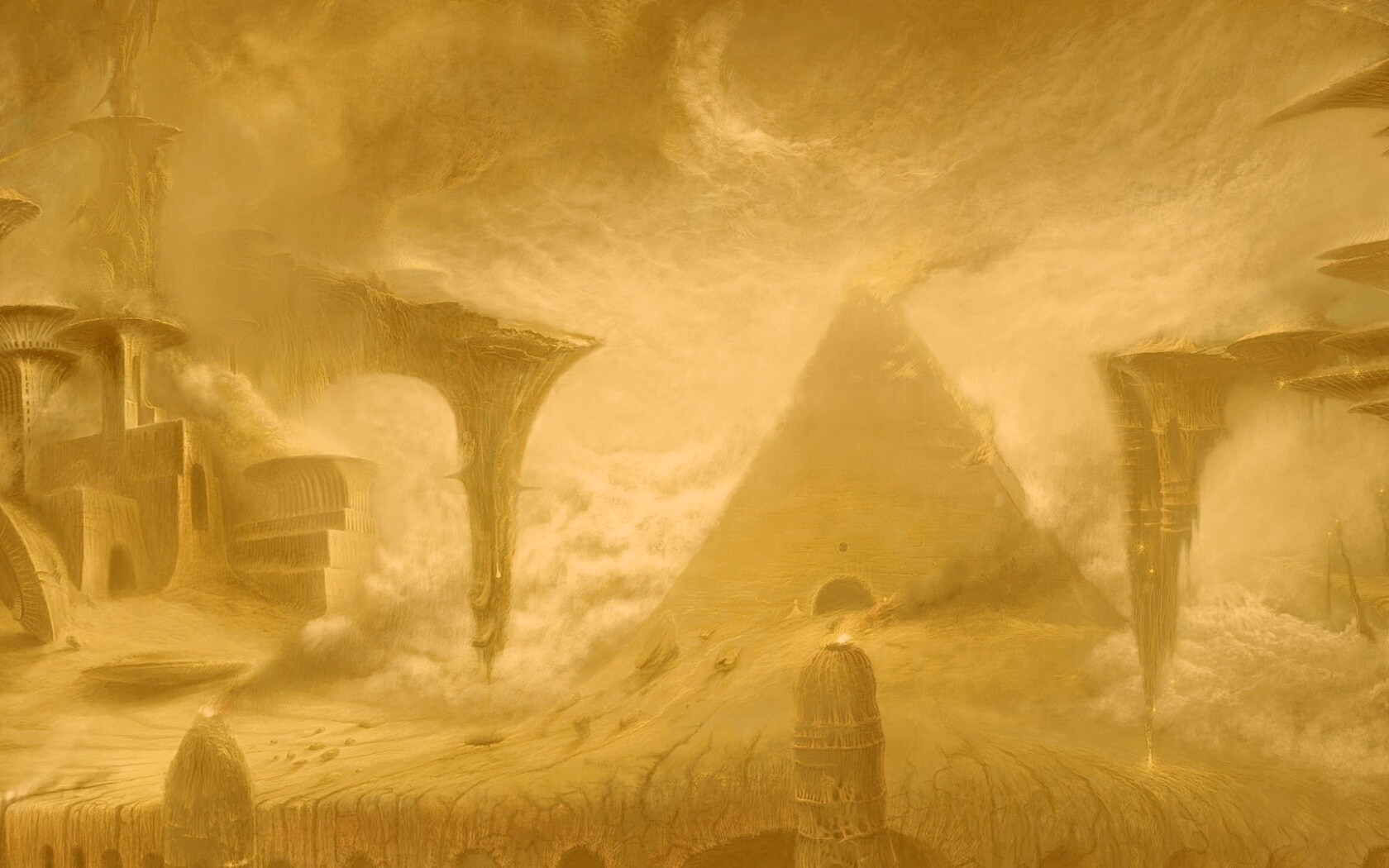 Мир древних обои