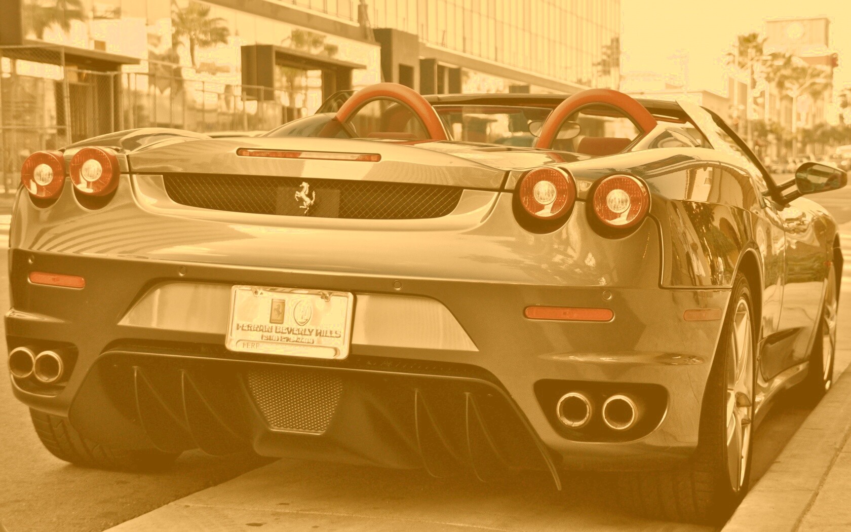 Феррари из Беверли Хиллс обои